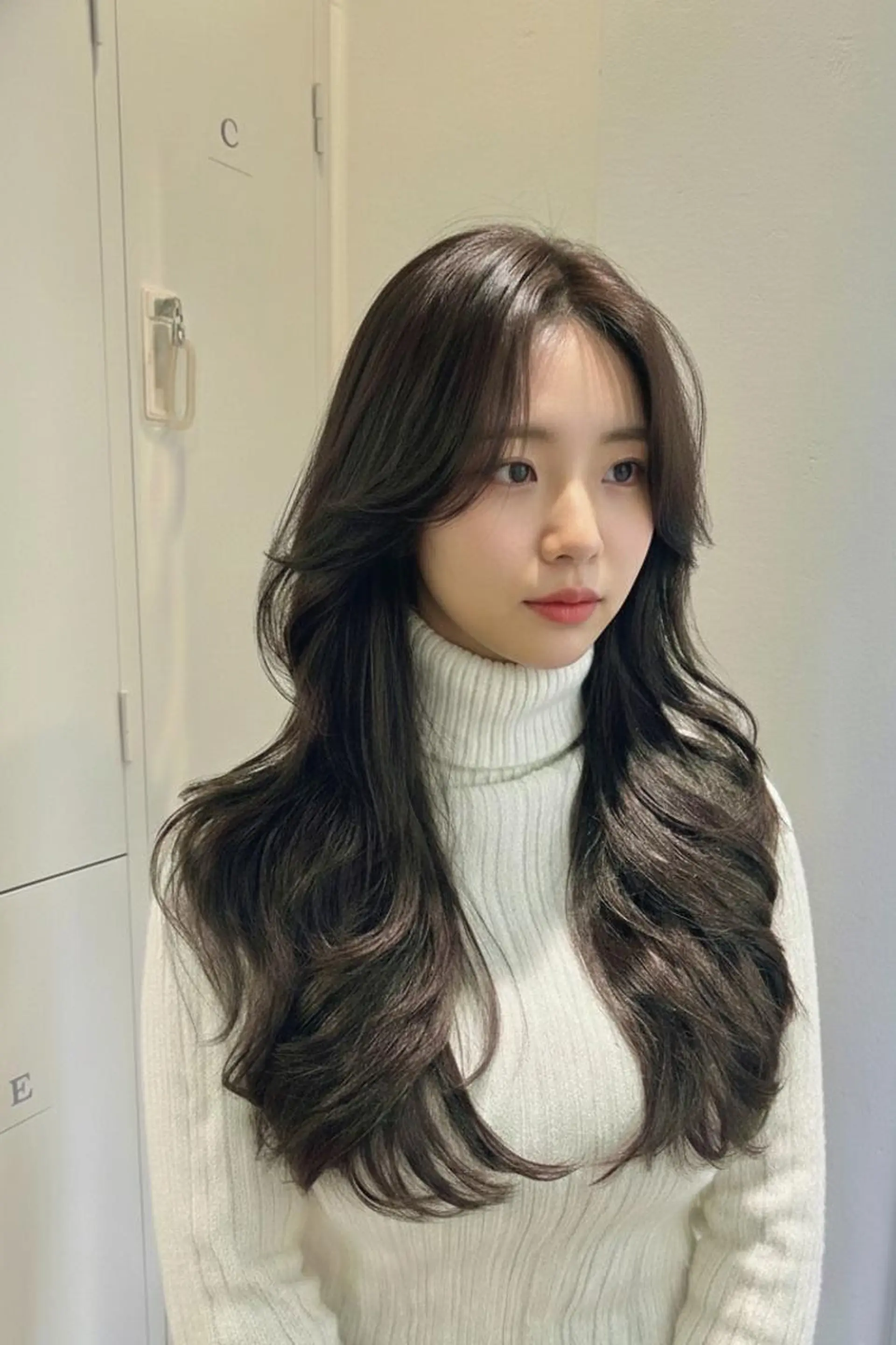 ロング tre. 甲子園口店のヘアスタイル