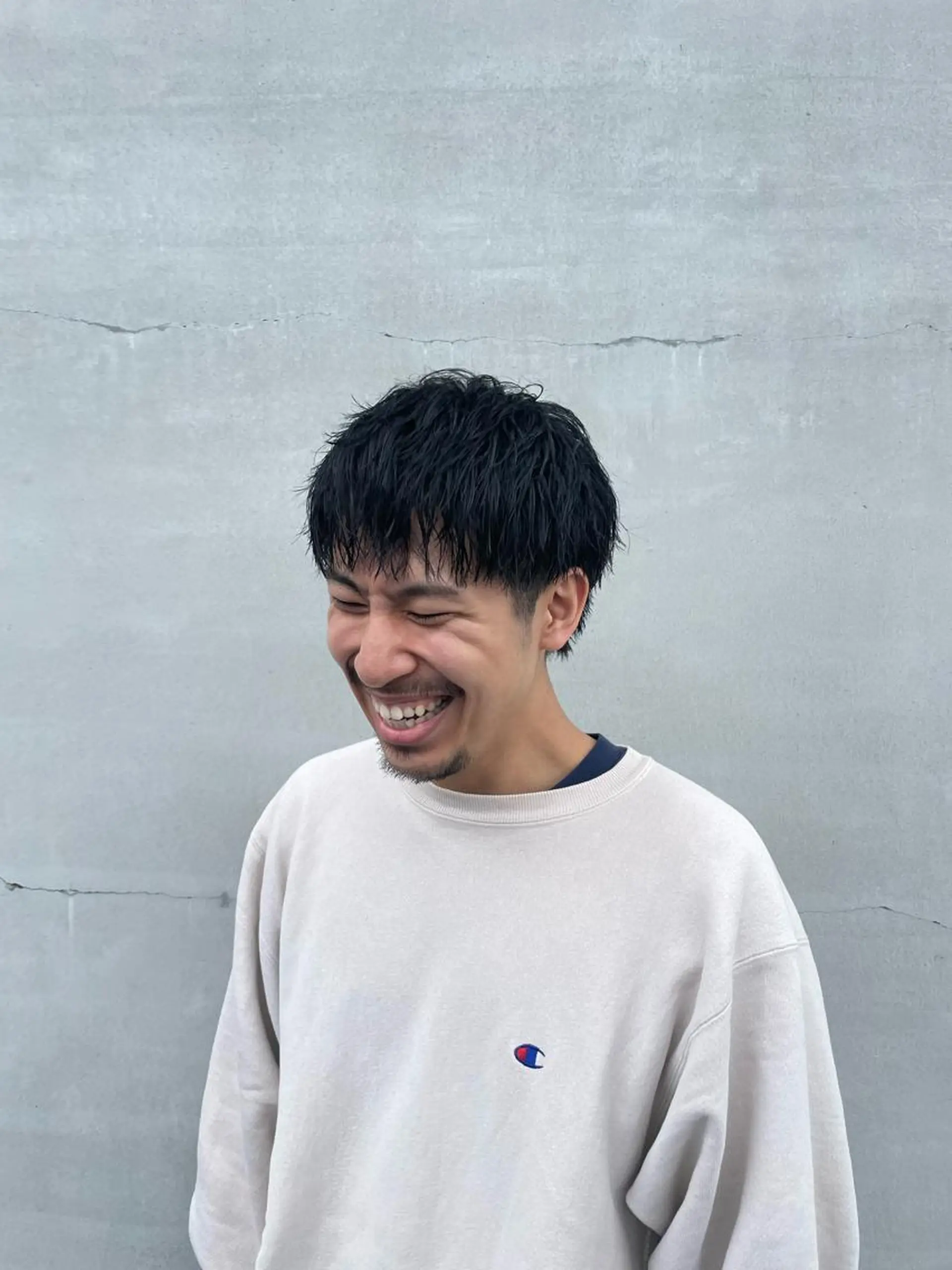 ショート パーマ メンズ 山本  弦生のヘアスタイル