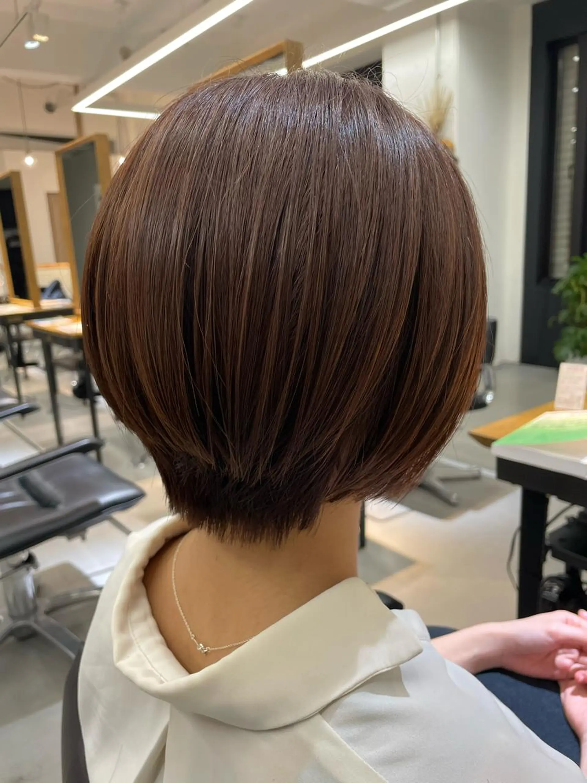 ショート 丸みショート ショートヘア 🌼みらん🌼 /副店長スタイリストのヘアスタイル