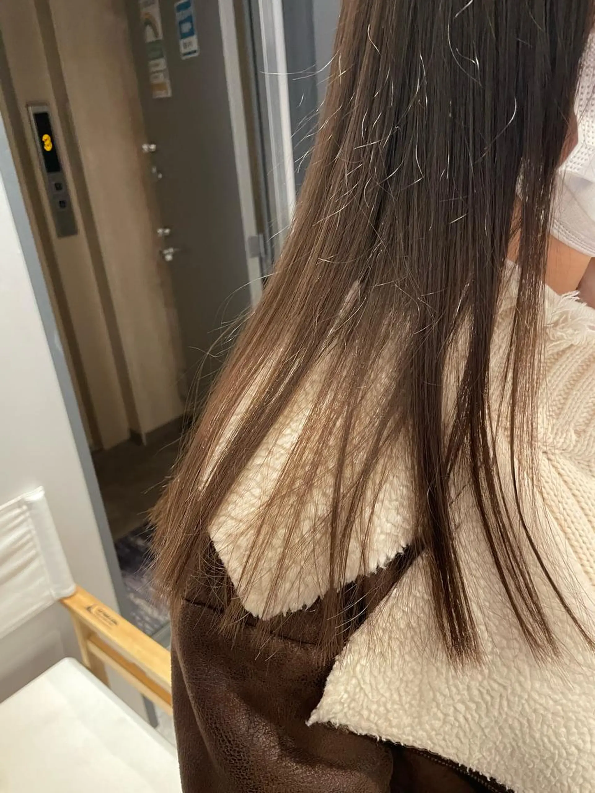 セミロング カラー 韓国×網紅ヘア 🤍りん🤍のヘアスタイル