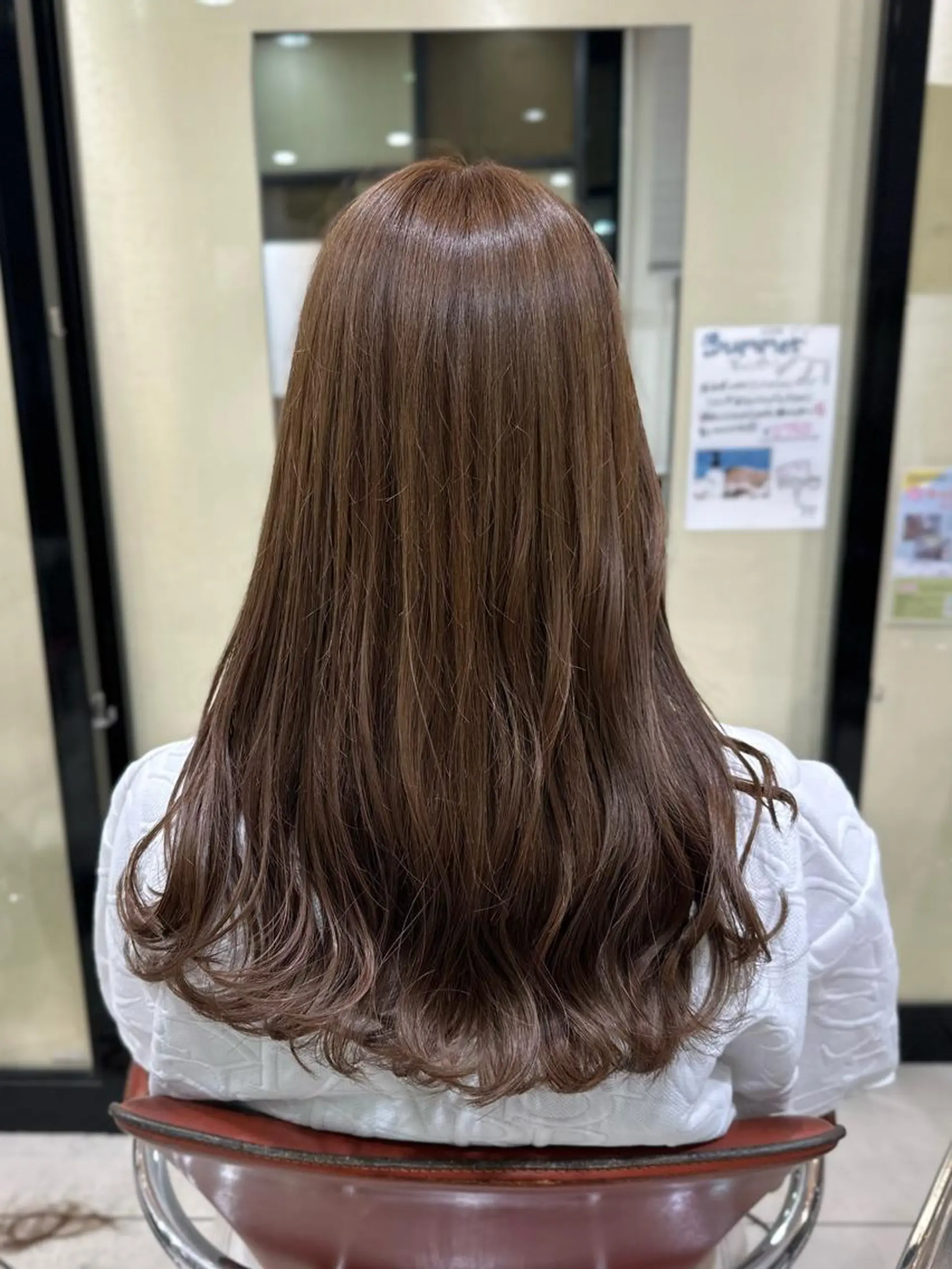 セミロング カラー 井上 武輝のヘアスタイル