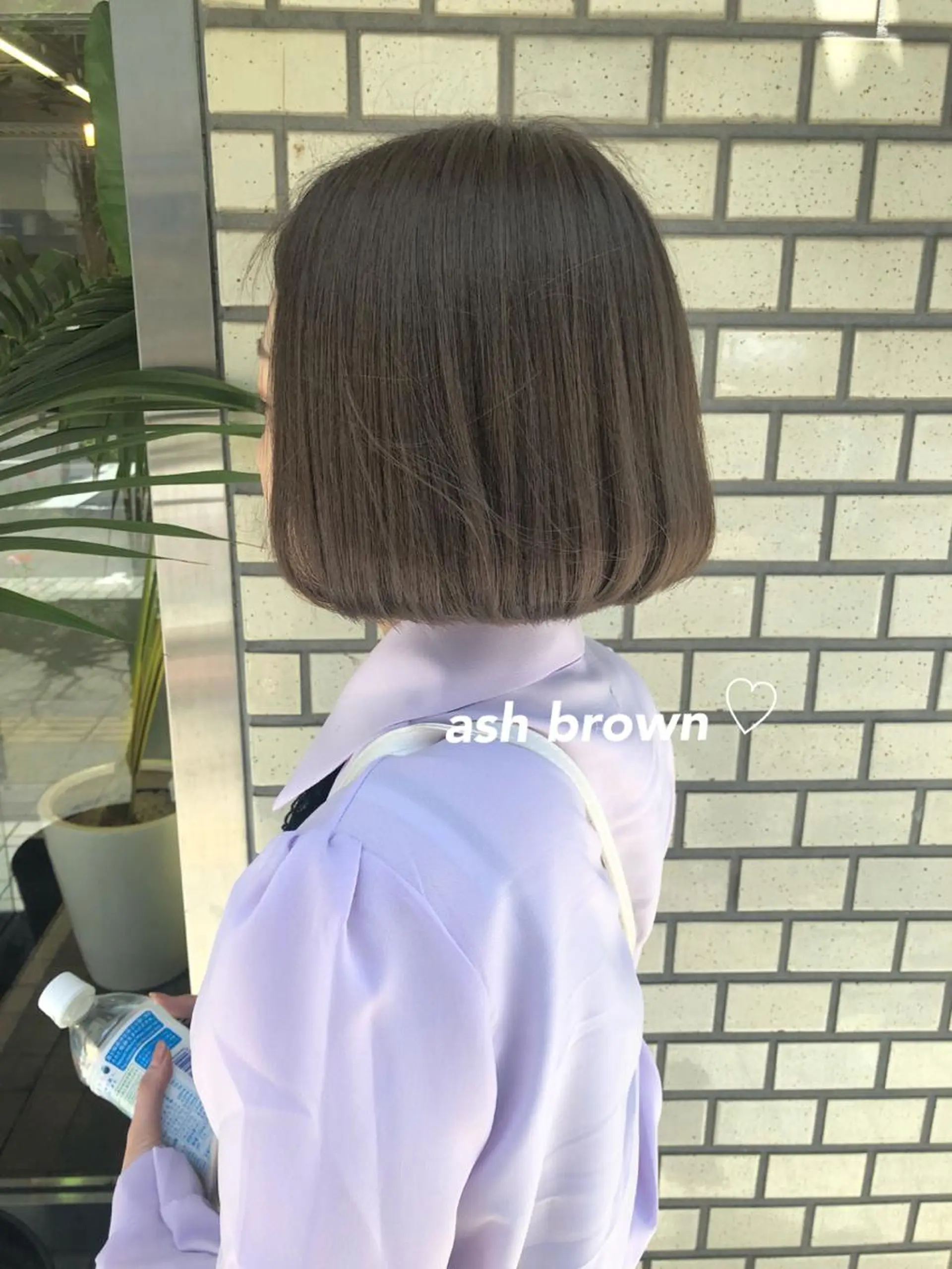 ショート カラー アッシュ アッシュブラウン ブラウンカラー タンバルモリ カット ヘアカラー トリートメント 韓国ヘア得意❤︎森澤 悠佳のヘアスタイル