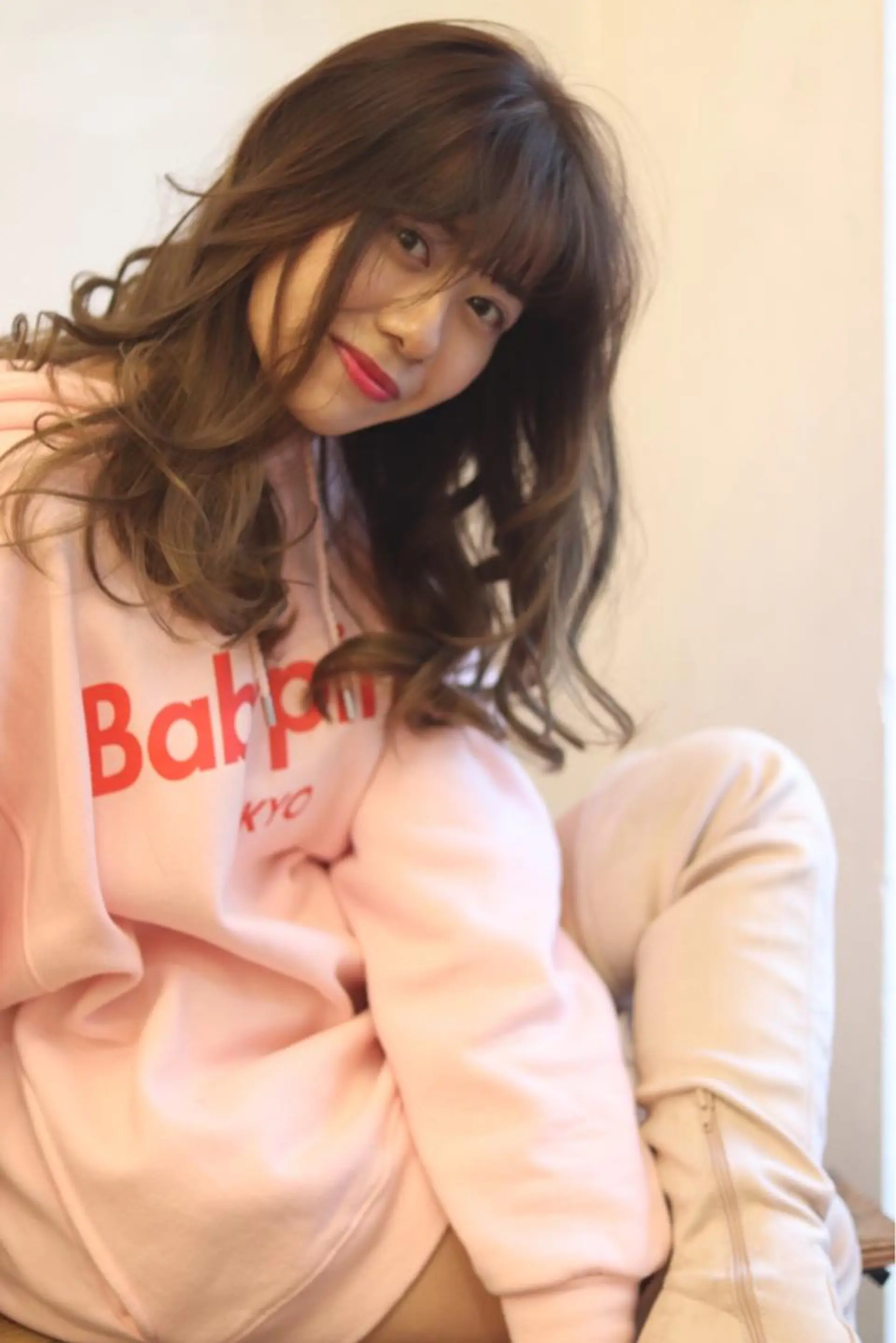 ロング シールエクステ エクステ ハイライト 縮毛矯正 トリートメント 荒木 ユウのヘアスタイル