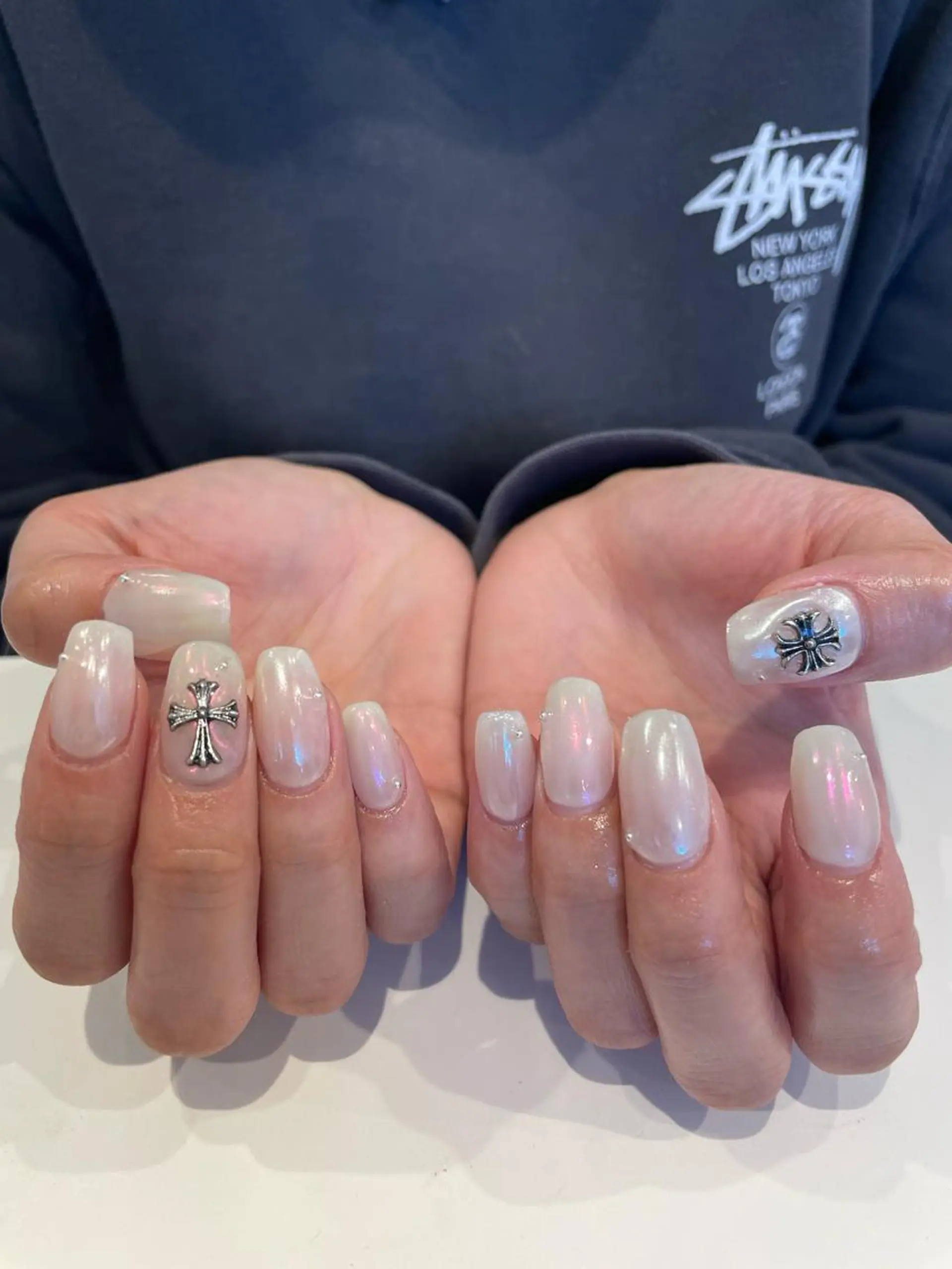 ネイル 束感まつ毛/ネイル/ LED♥KIRARAのマツエク・マツパデザイン