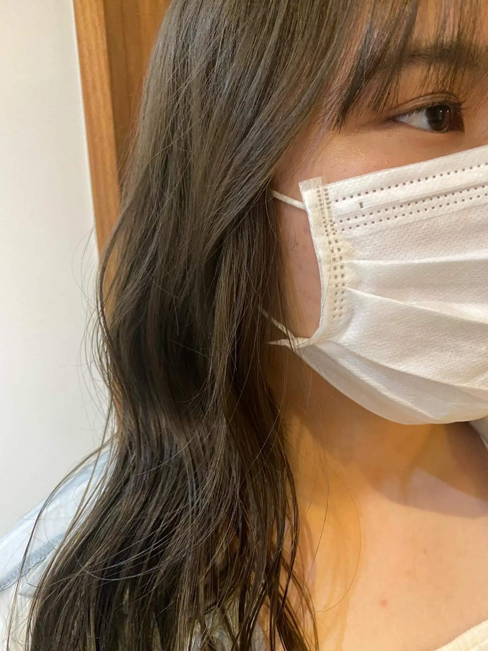 ミディアム 砂原 ひよりのヘアスタイル
