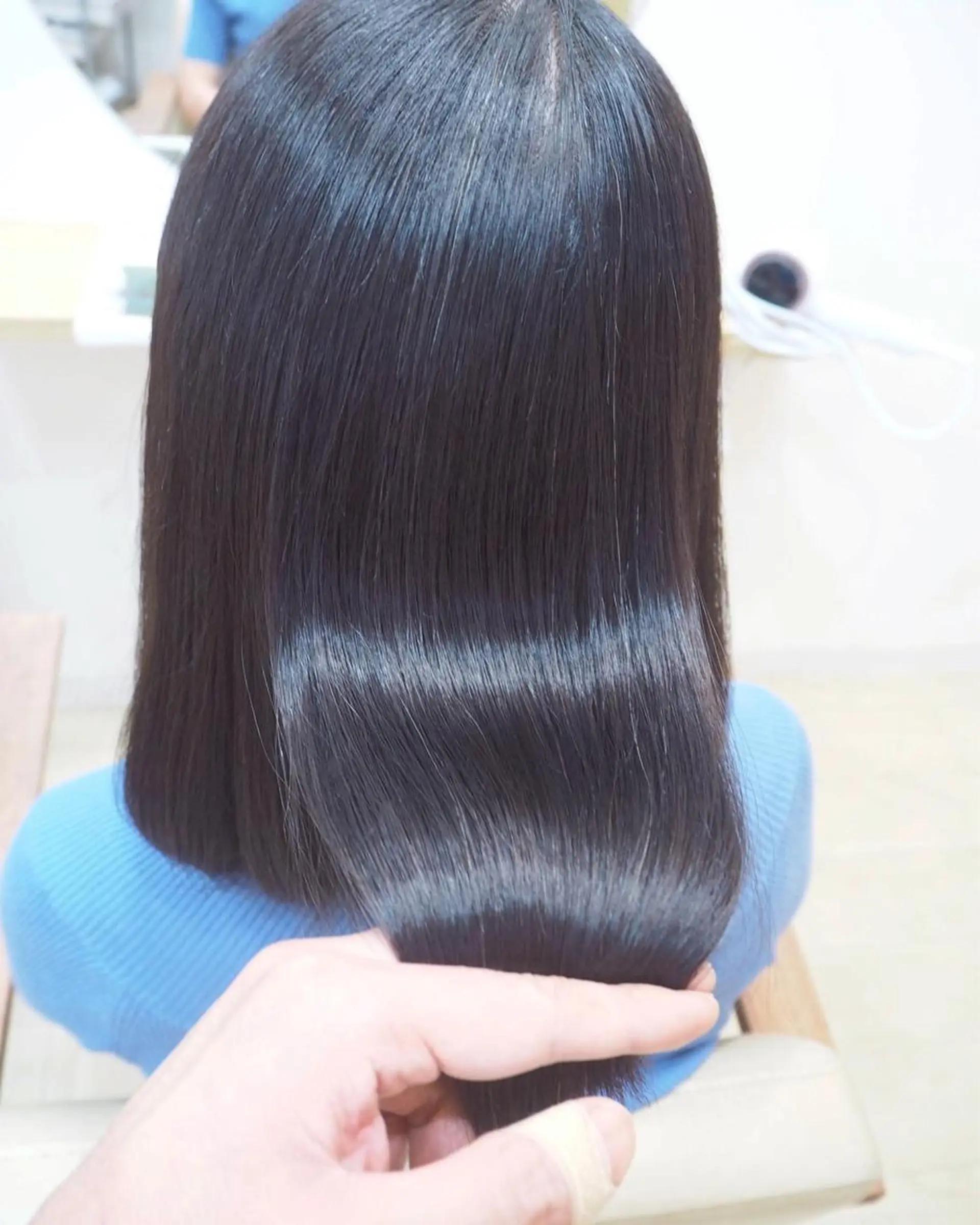 ミディアム 中江 規久のヘアスタイル