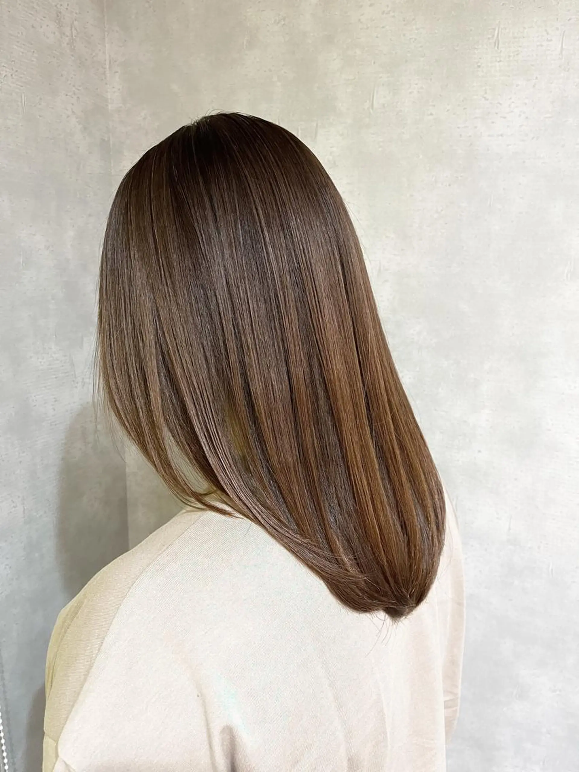 ロング 髪質改善 縮毛矯正 栗本 博史のヘアスタイル