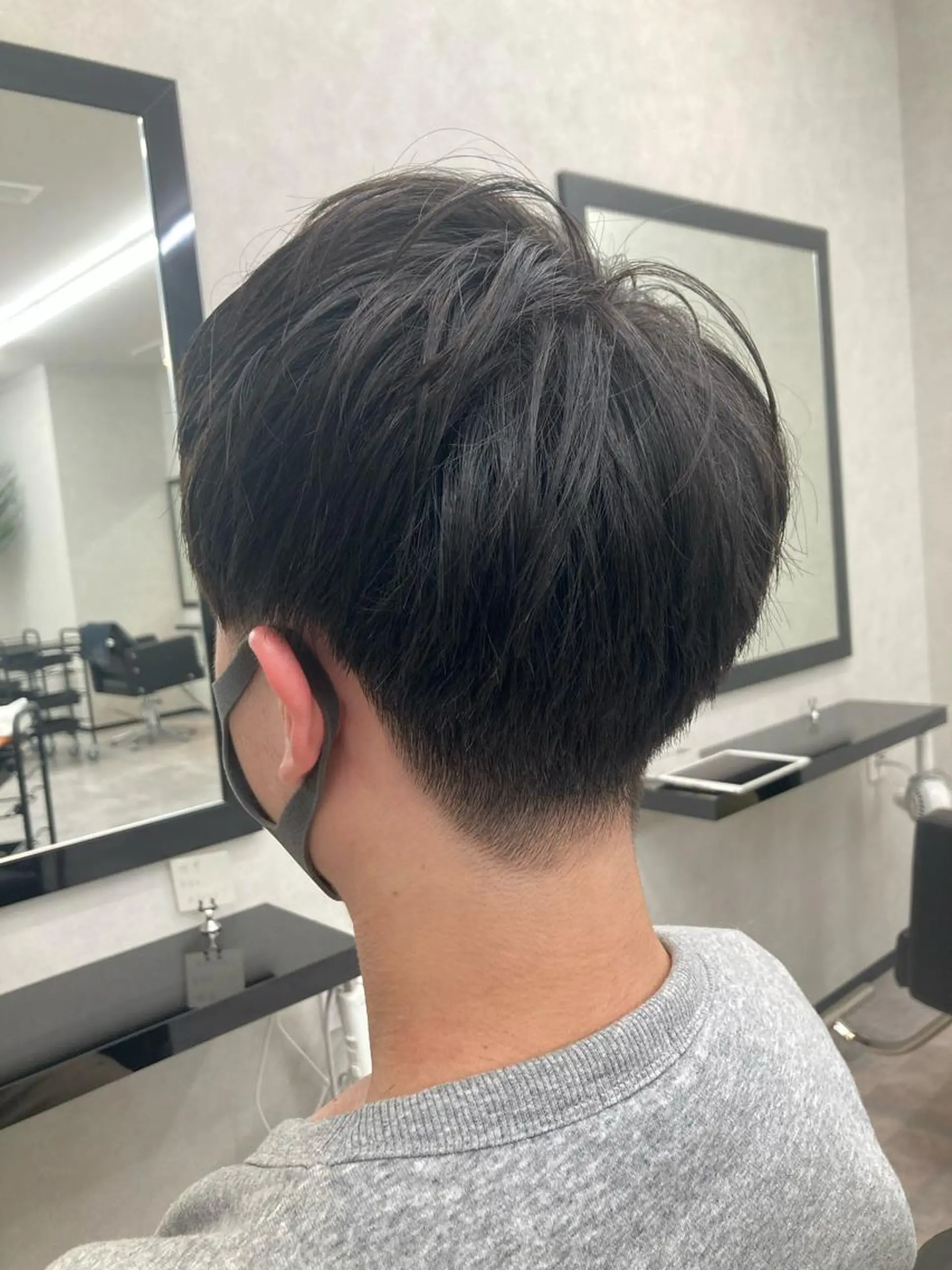 メンズ カット 鈴木 翔偉のヘアスタイル