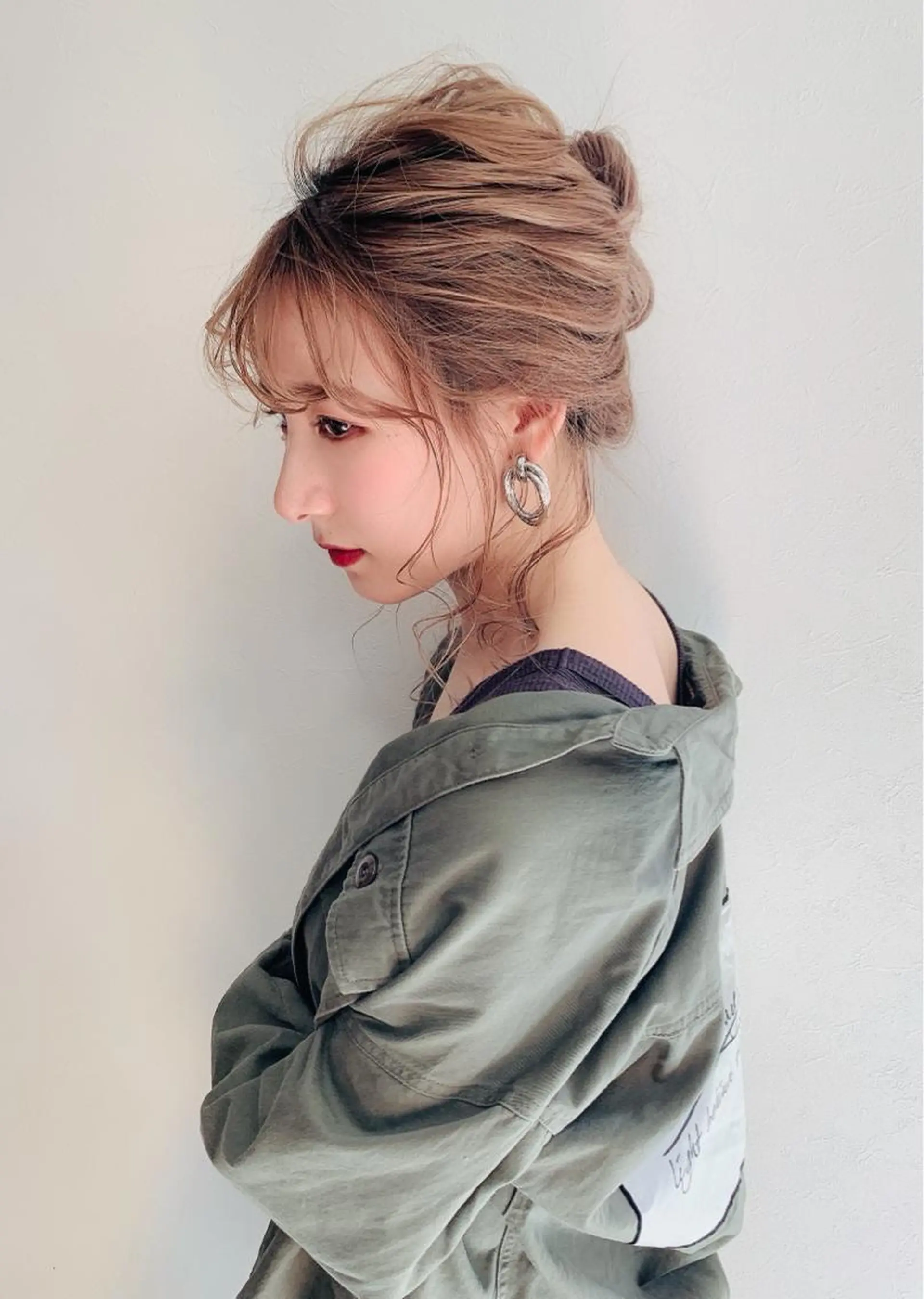 セミロング 剣持友希/ifh iizuka/高崎のヘアスタイル