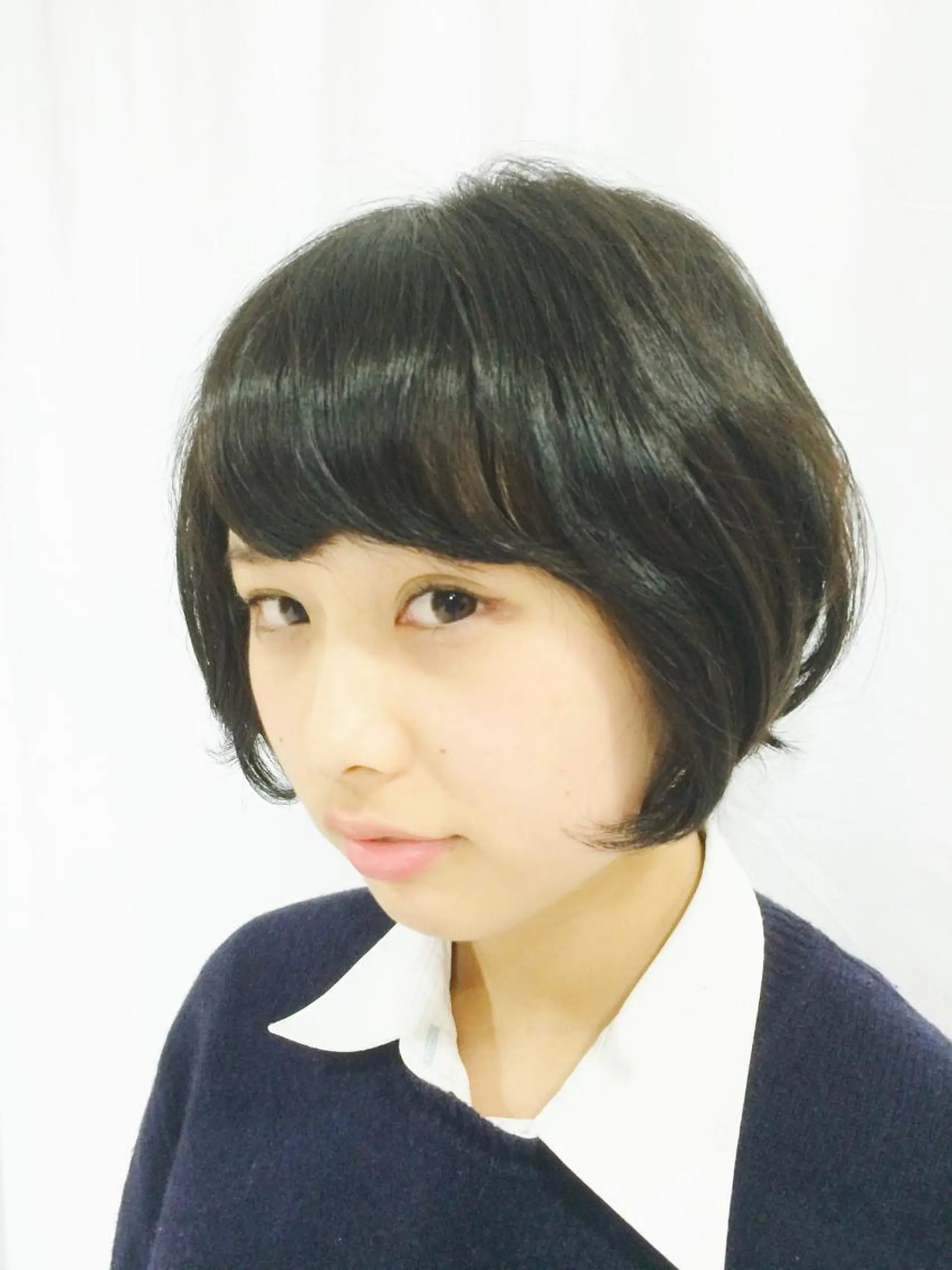 ショート パーマ ボブ ハイトーン特化🤍 浦住のヘアスタイル