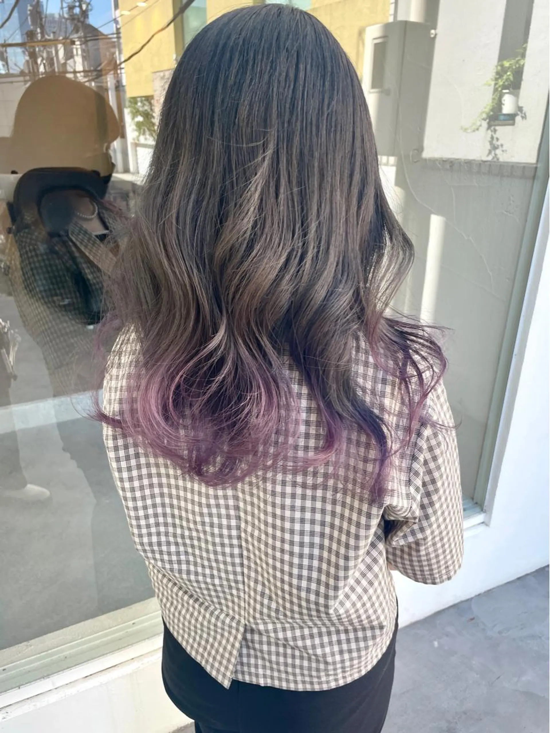 ロング カラー グラデーションカラー ヨシンモリ 韓国風ヘア Masena所属・💎韓国風レイヤー /ボブ💎Namiのヘアスタイル