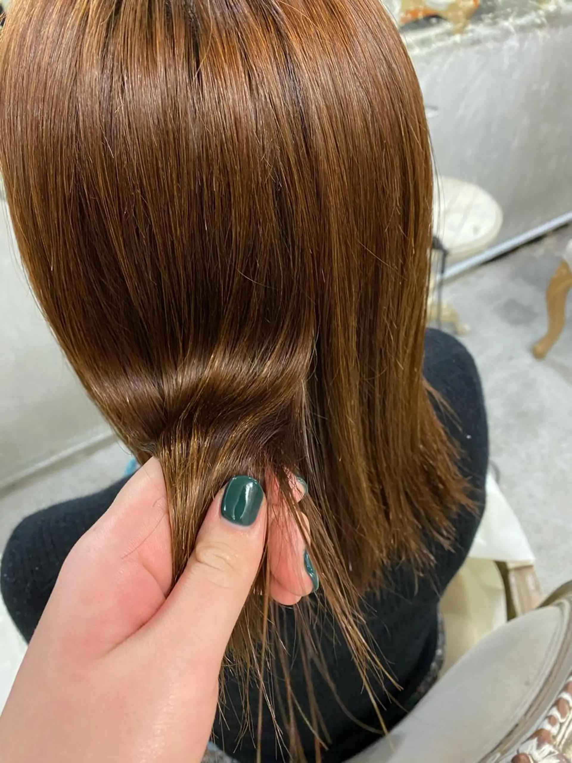パーマ ストレートパーマ お任せヘア☘️☘️ 及川渚のヘアスタイル