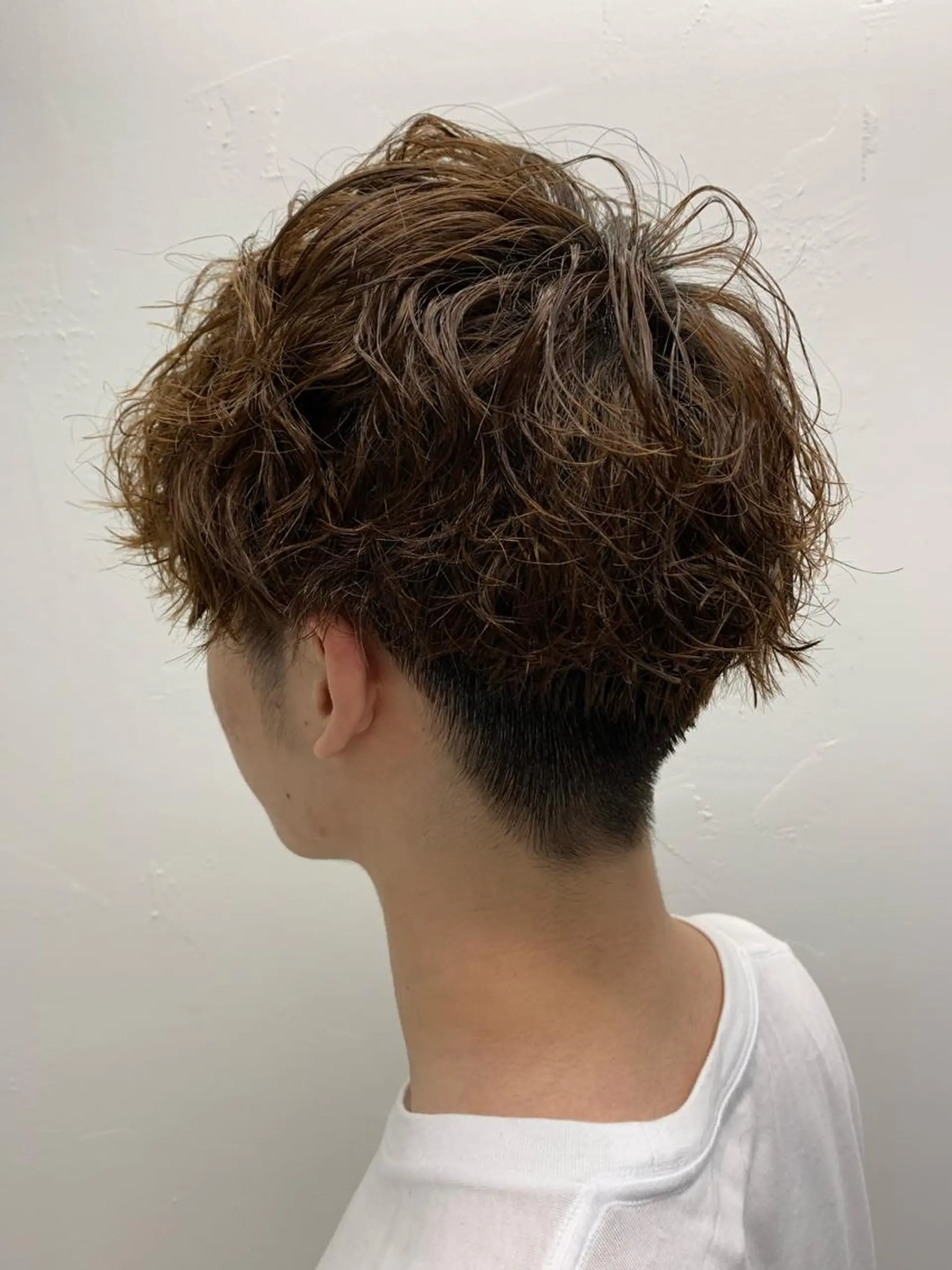 ショート カット パーマ 森 隆司のヘアスタイル