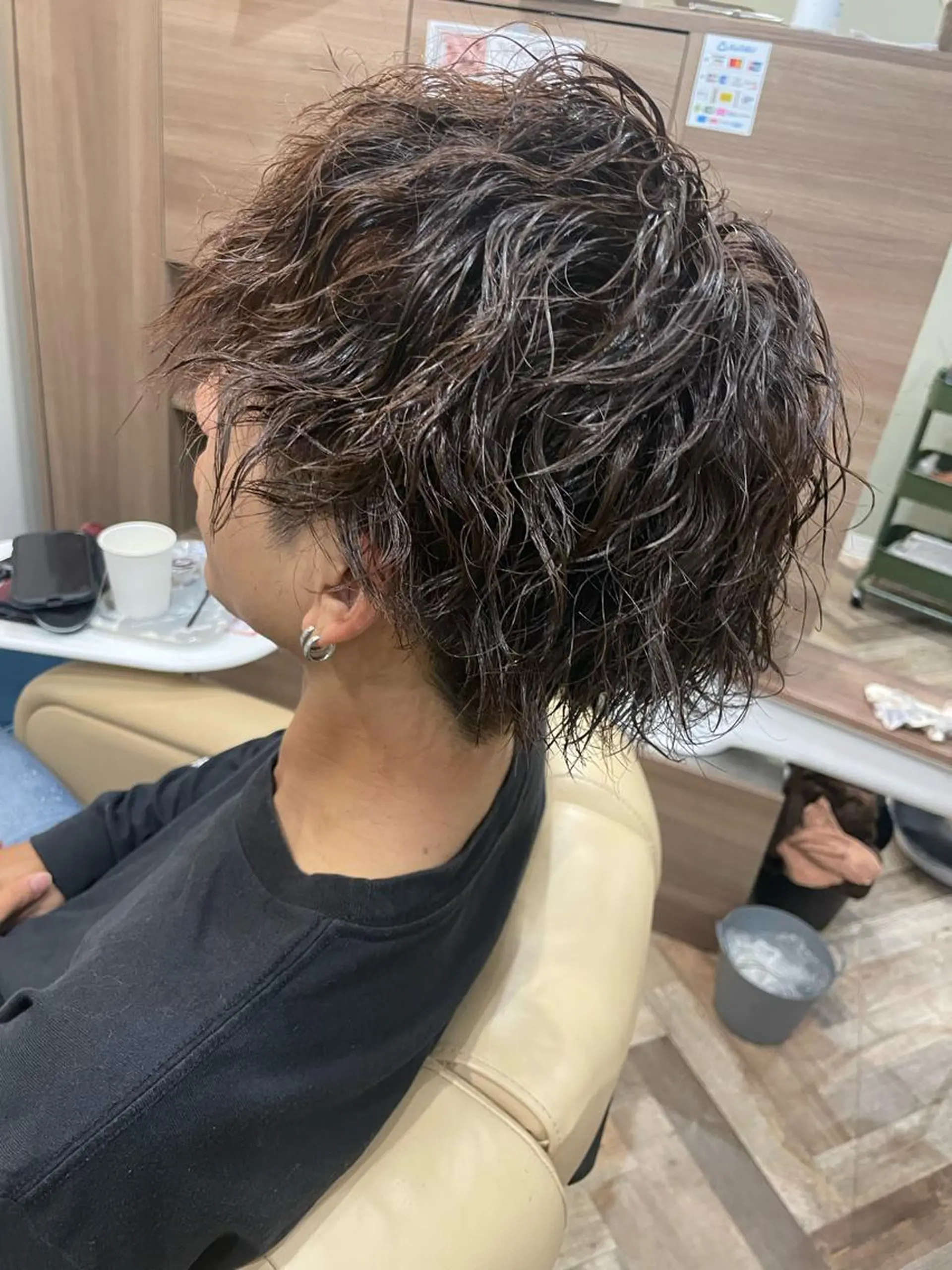 パーマ パーマ 寺本 早希のヘアスタイル
