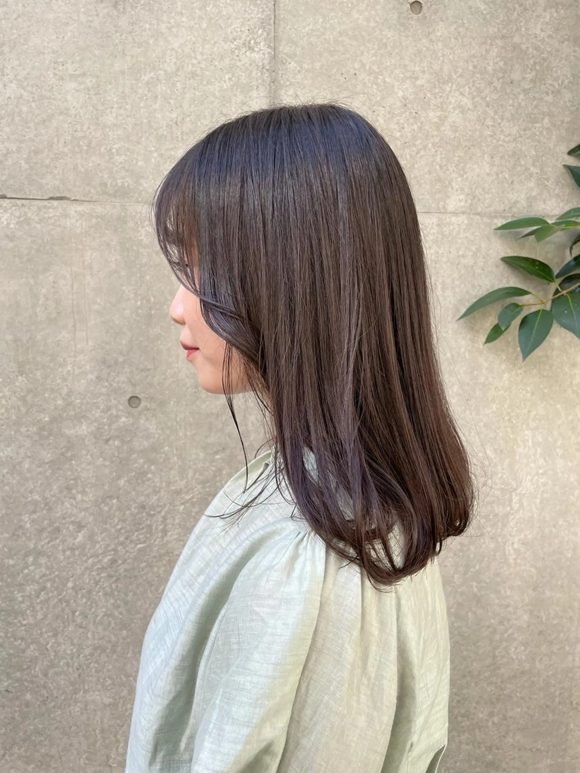 セミロング ツヤ美髪💐 髪質改善/高山愛来のヘアスタイル