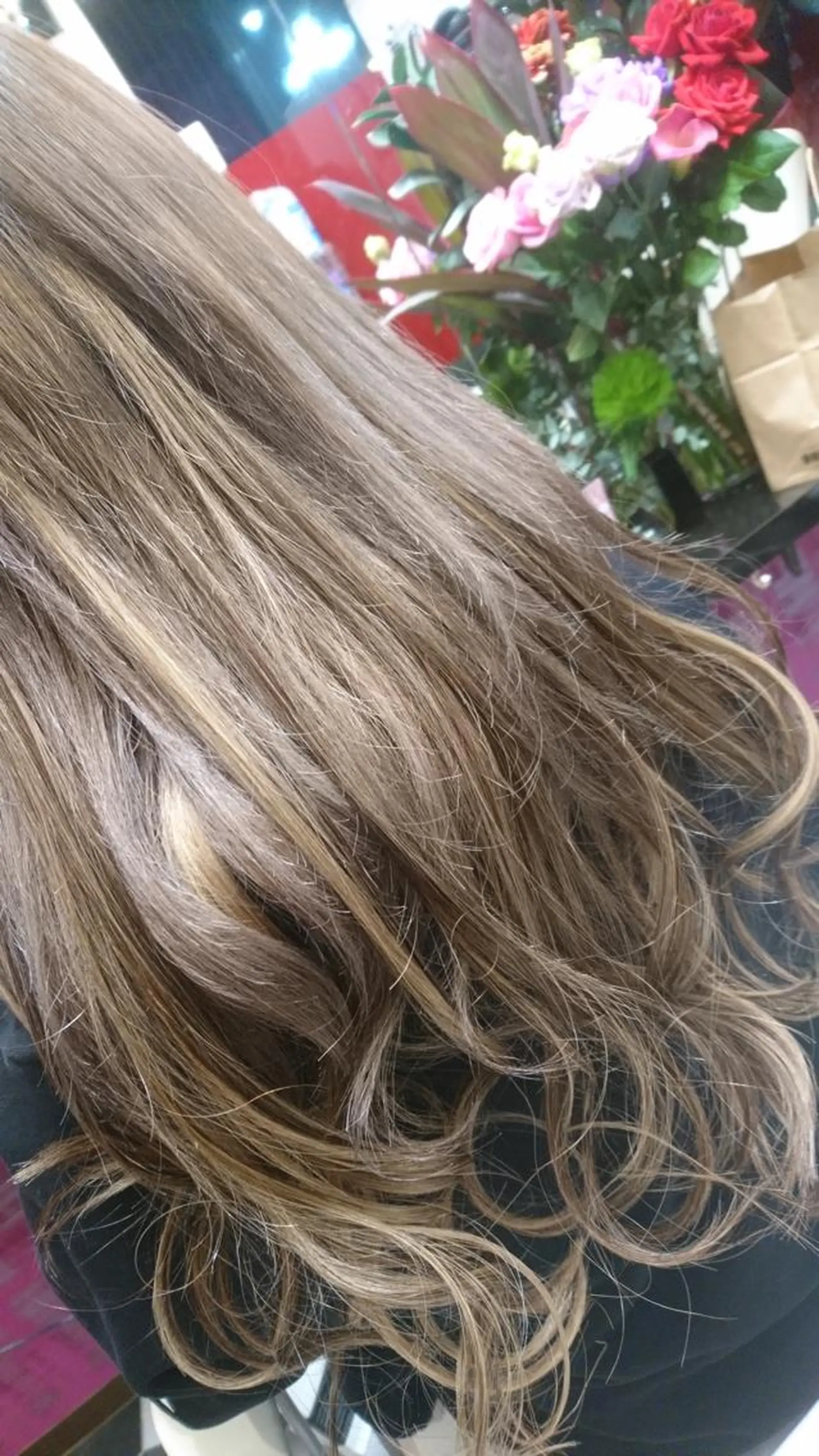 ロング ヘアアレンジ エクステ 横山 千春のヘアスタイル