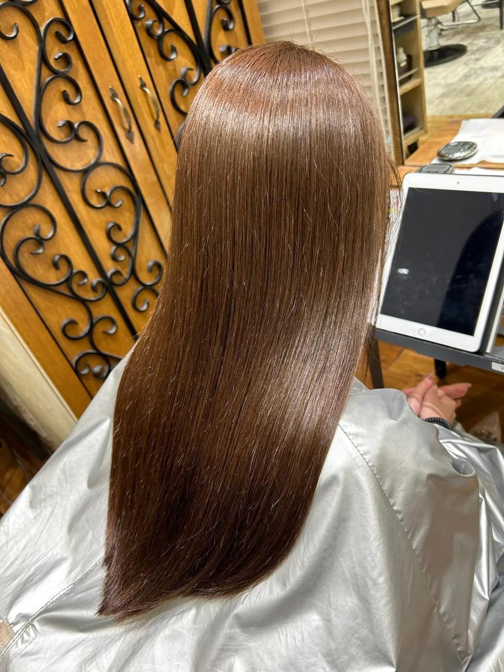 セミロング カラー パーマ ブリーチ ケアブリーチ ダブルカラー イヤリングカラー ハイライトカラー カット ヘアカラー 縮毛矯正 トリートメント 新宿✨顔周りカット 韓国ヘア/坂本亜裟海のヘアスタイル