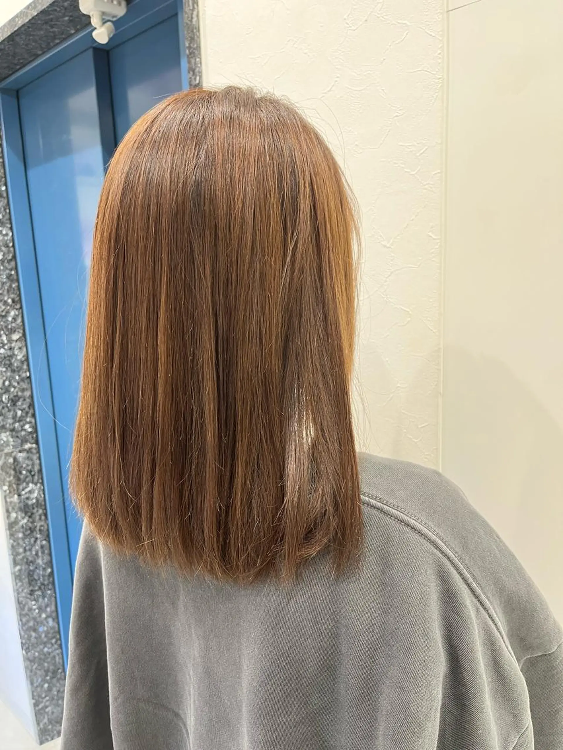 ロング カラー カット ヘアカラー 山森 大地のヘアスタイル