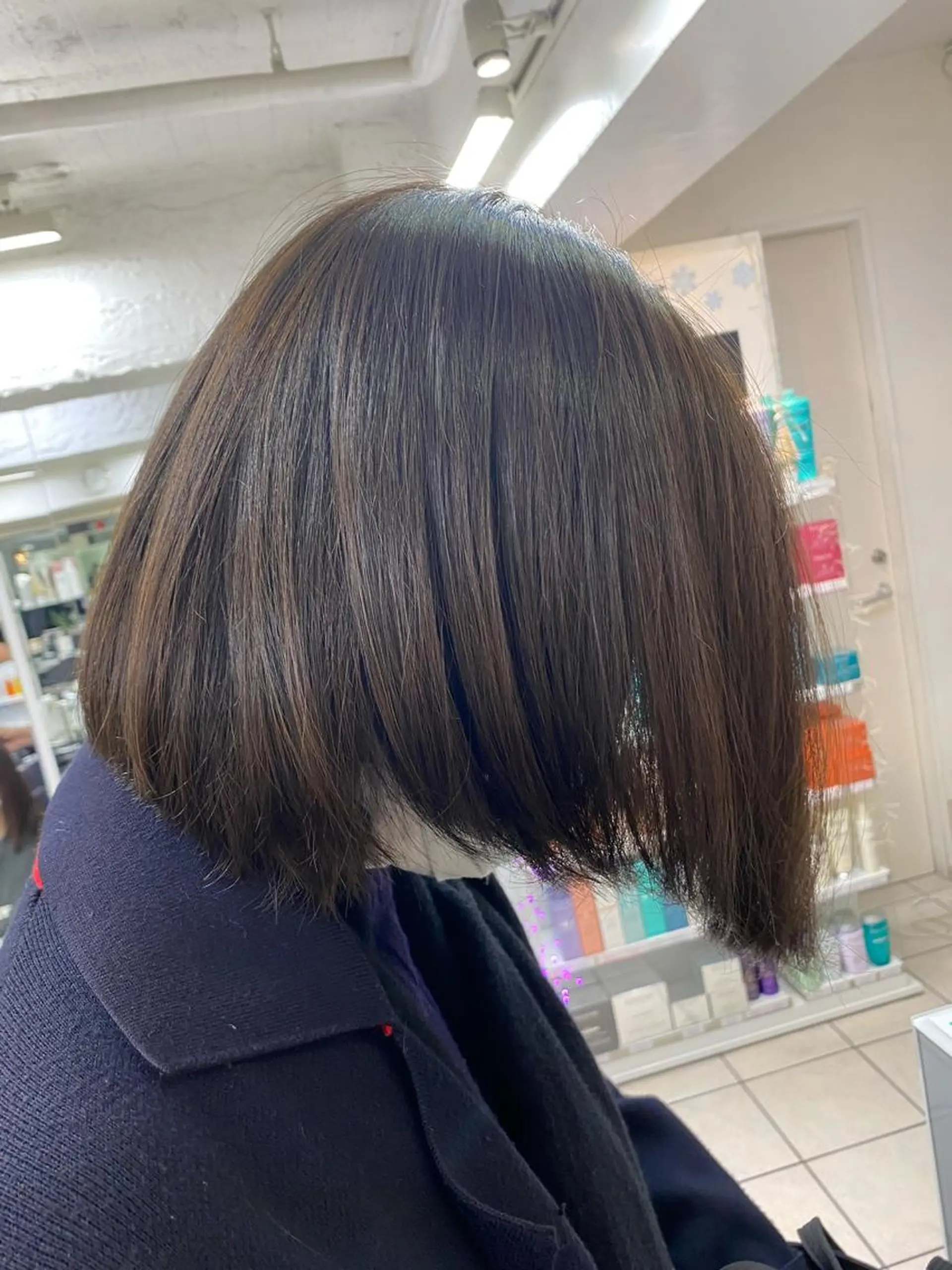 ミディアム カラー TONI&GUY   EBISU所属・星野 菜月のヘアスタイル