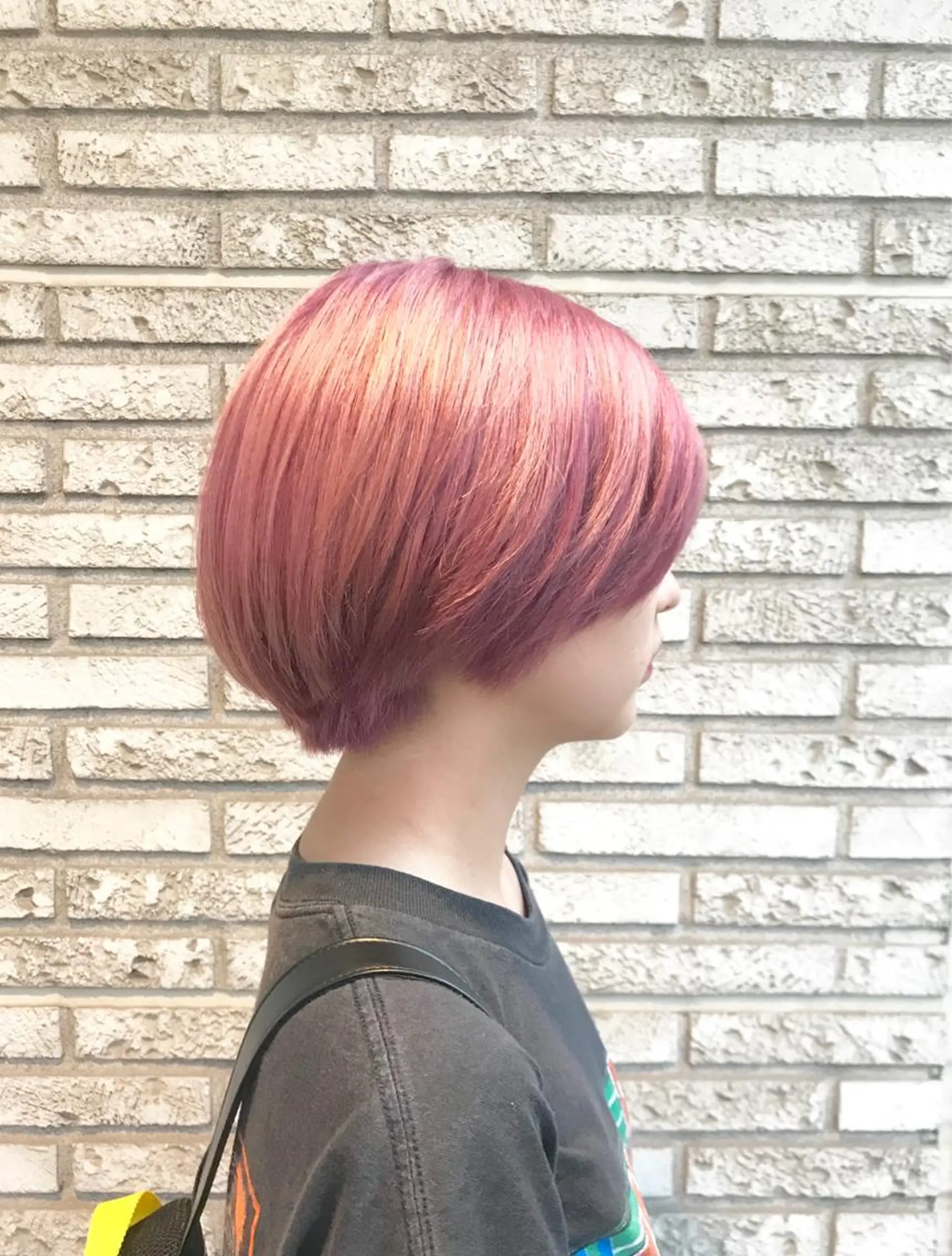 ショート カラー 大石 さやかのヘアスタイル