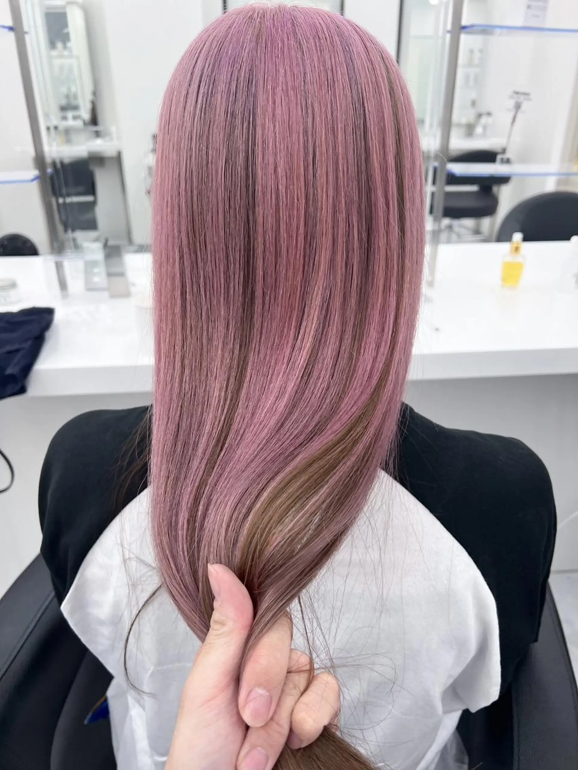 カラー ブリーチなし暖色特化 ❤️kanata❤️のヘアスタイル