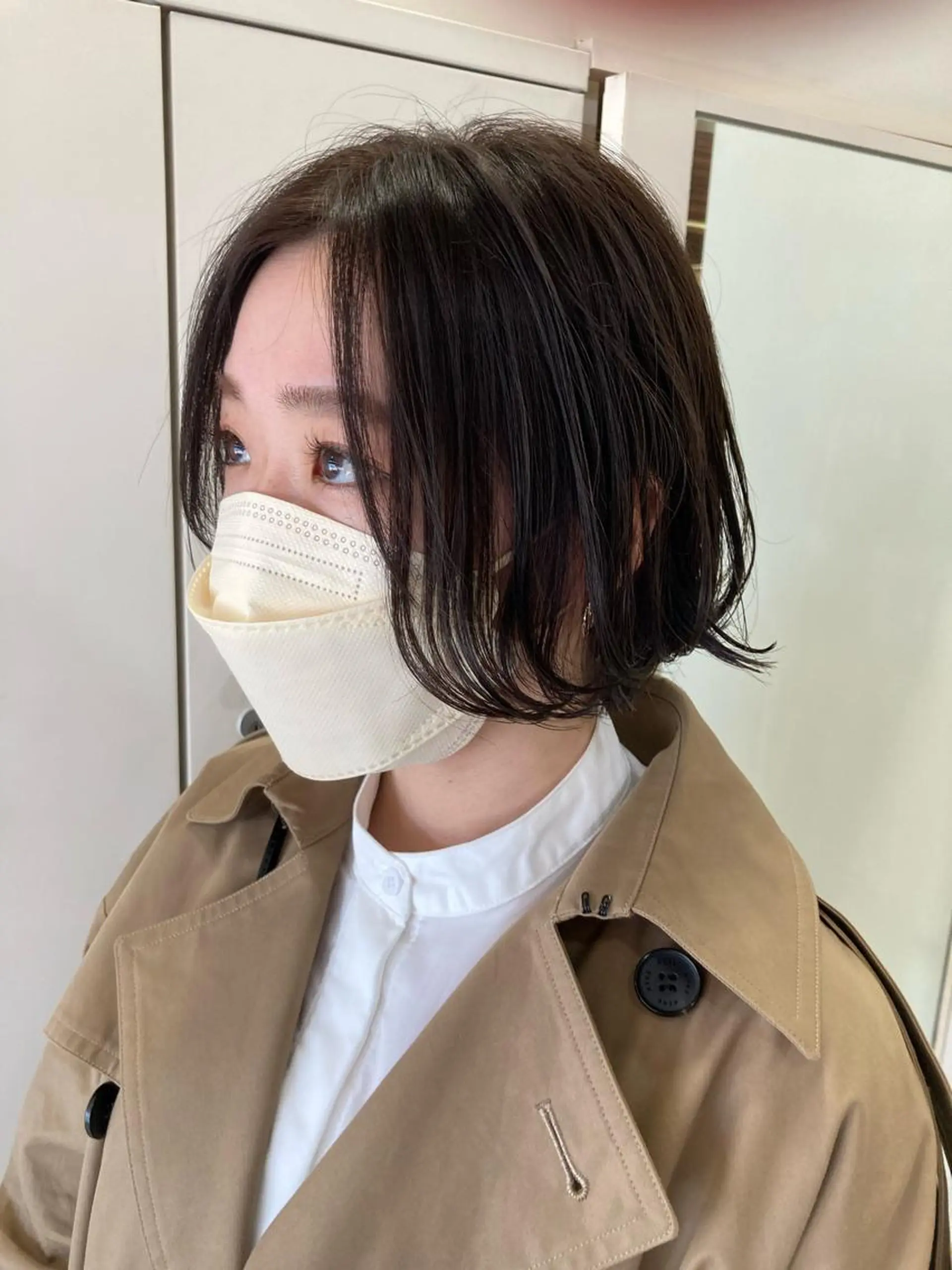 ショート カラー 永井 大希のヘアスタイル