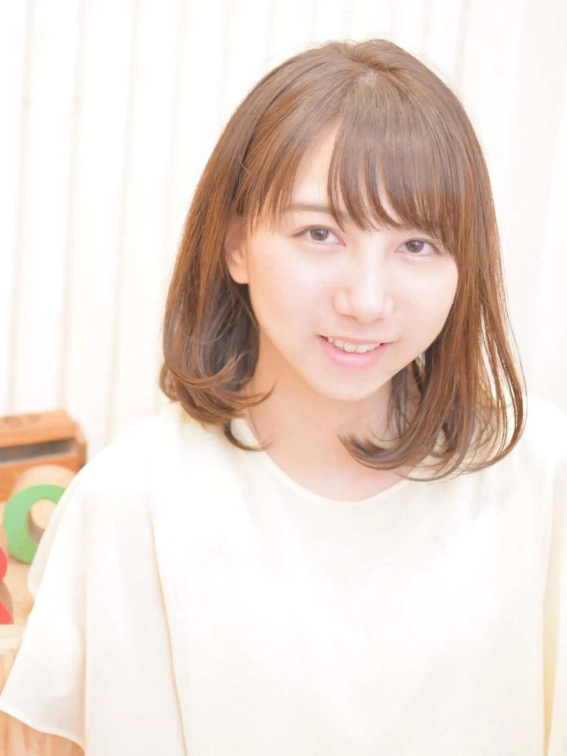 ミディアム ヘアアレンジ 撮影モデル募集中☆ オグリヤスエのヘアスタイル