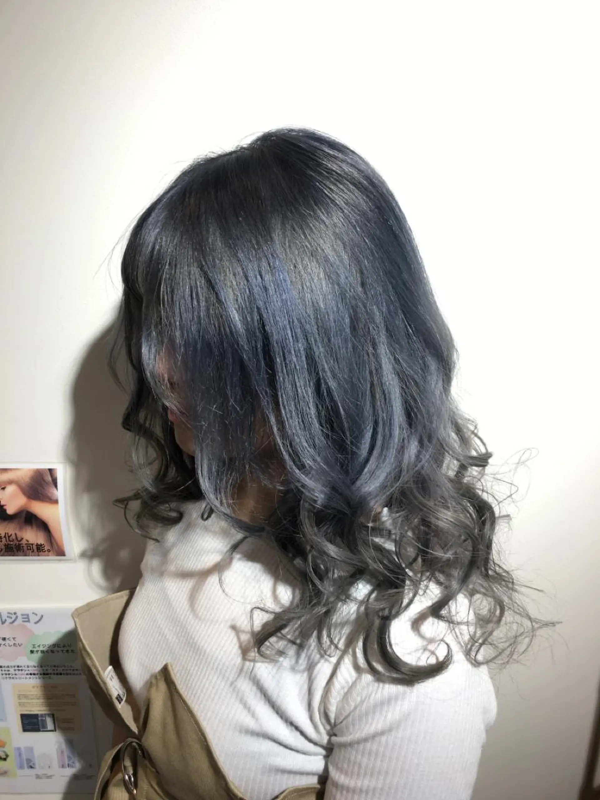 ロング カラー アディクシーカラー ダブルカラー ヘアカラー トリートメント 橋本 慶司のヘアスタイル