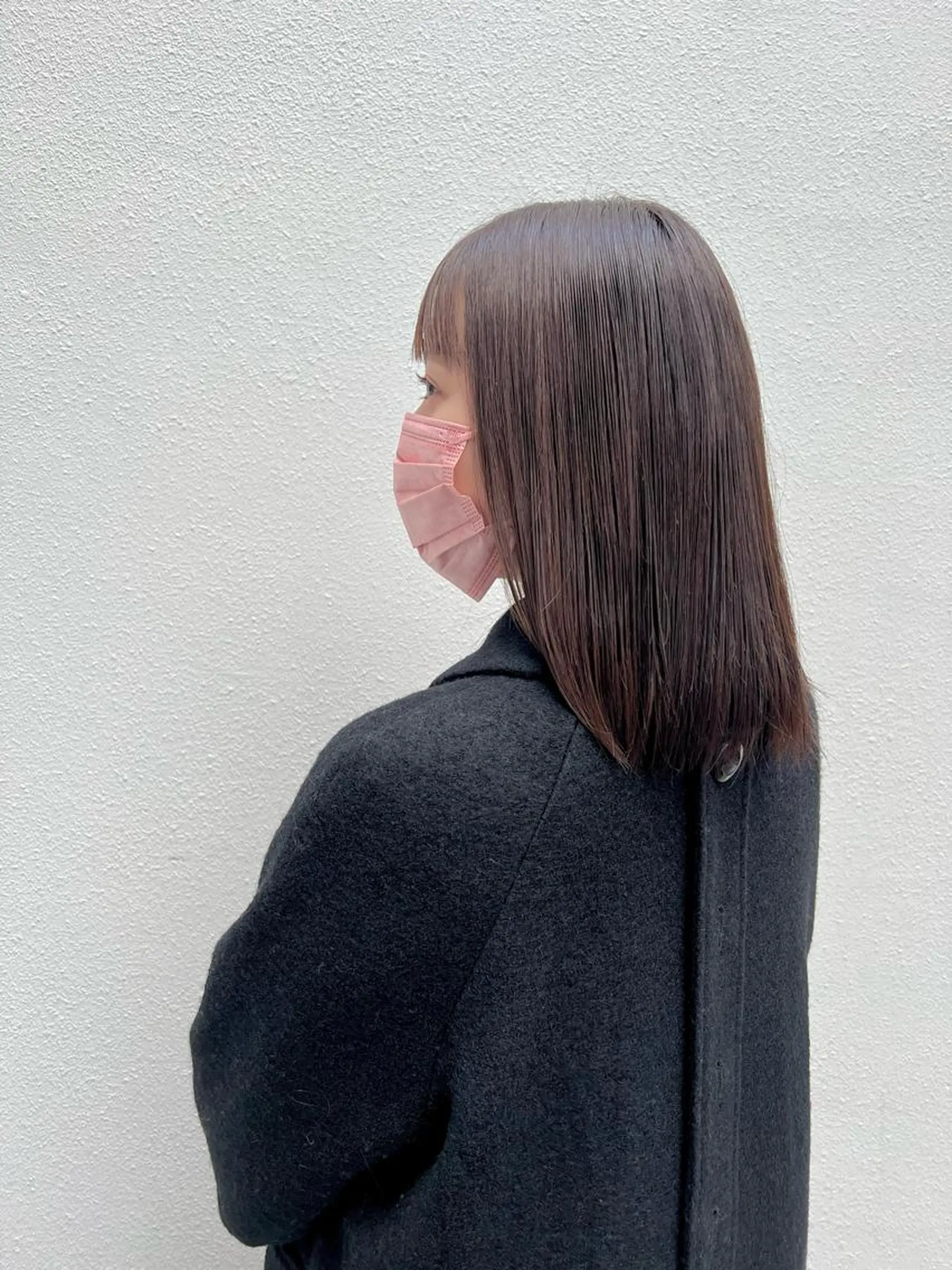 ミディアム カラー ブラウンカラー ショコラブラウン 「sumi」 AMIのヘアスタイル