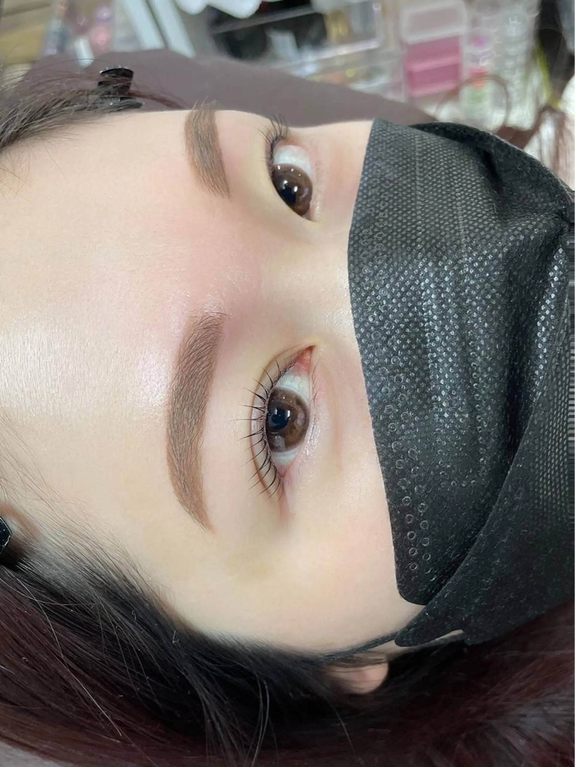 アイブロウ 眉毛ワックス脱毛 マツパ R'ocoLush 恵比寿店江川のマツエク・マツパデザイン