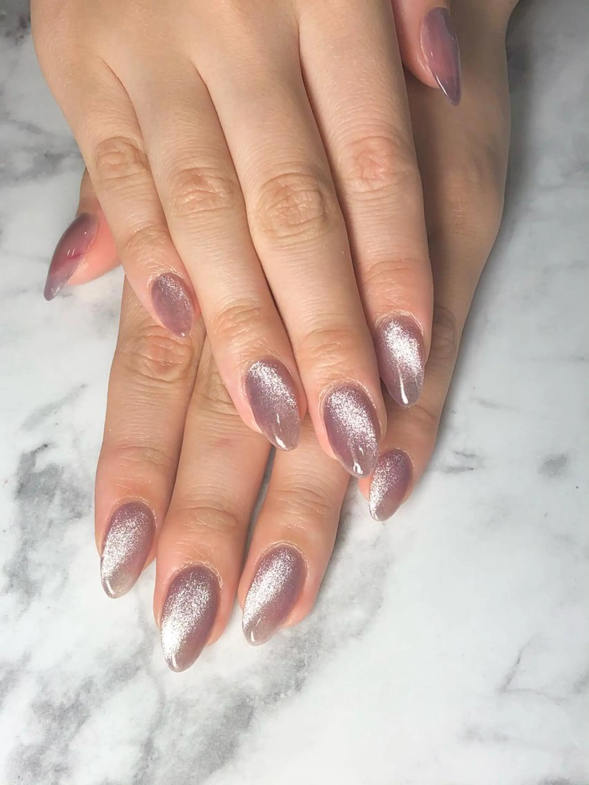 ミディアム ネイル 🦋Kiyomi. 🦋のネイルデザイン