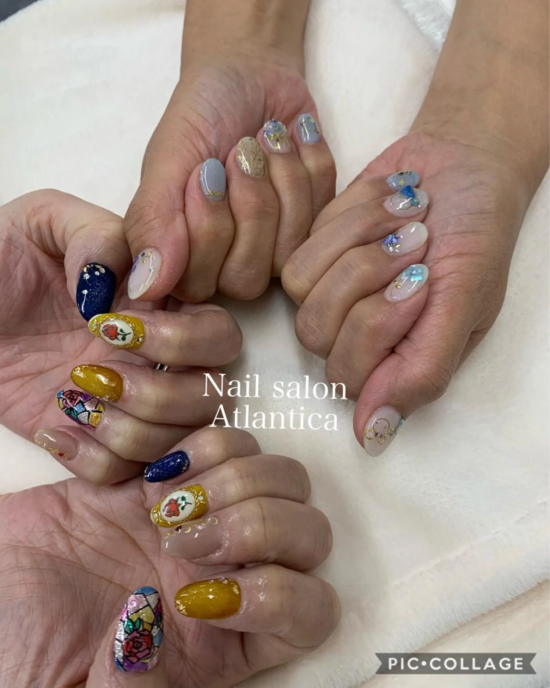 ネイル ハンドネイル Nail salon ✩ ｱﾄﾗﾝﾃｨｶのネイルデザイン