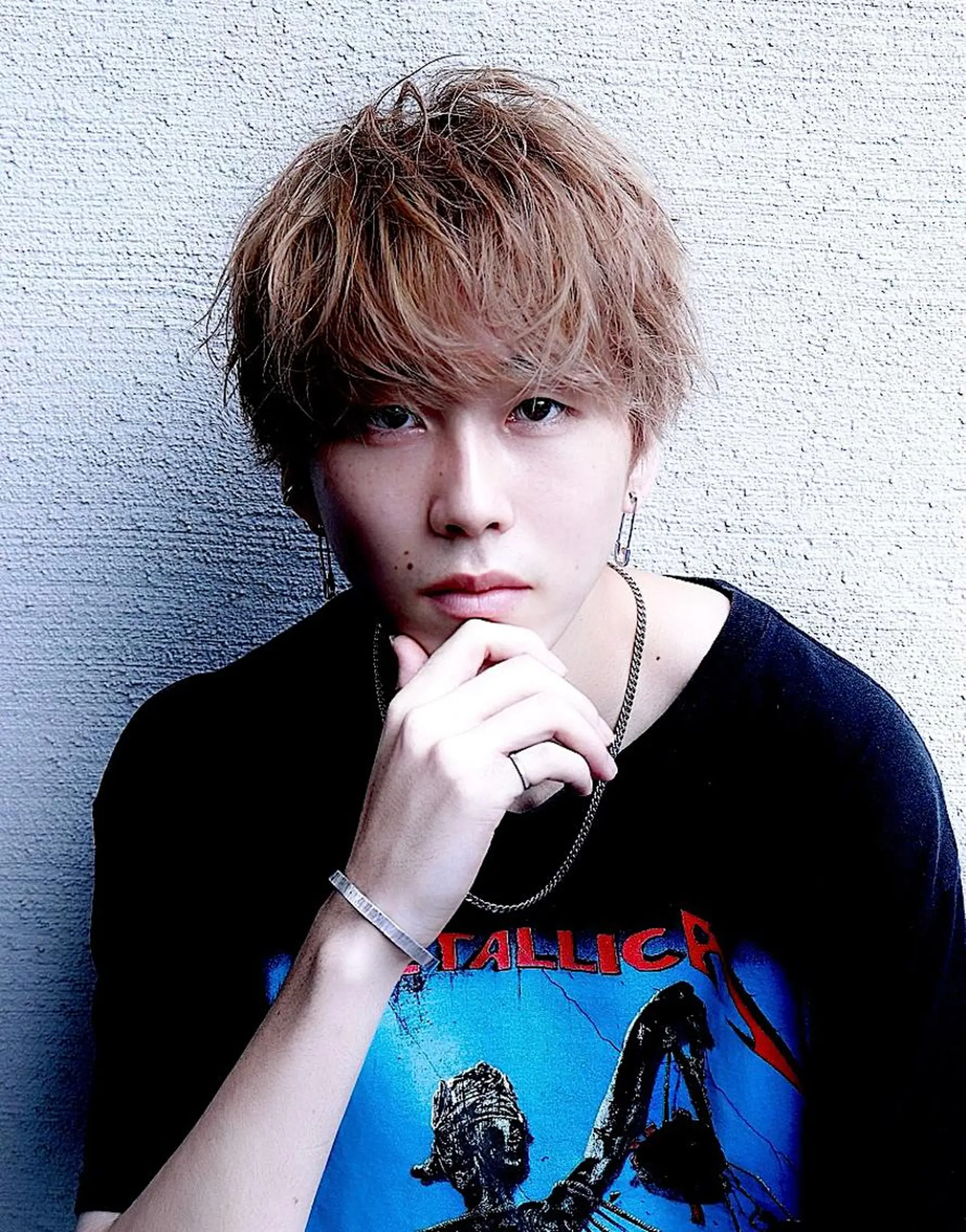 ショート カラー パーマ メンズ メンズ特化/パーマ/ メッシュ/竜成のヘアスタイル