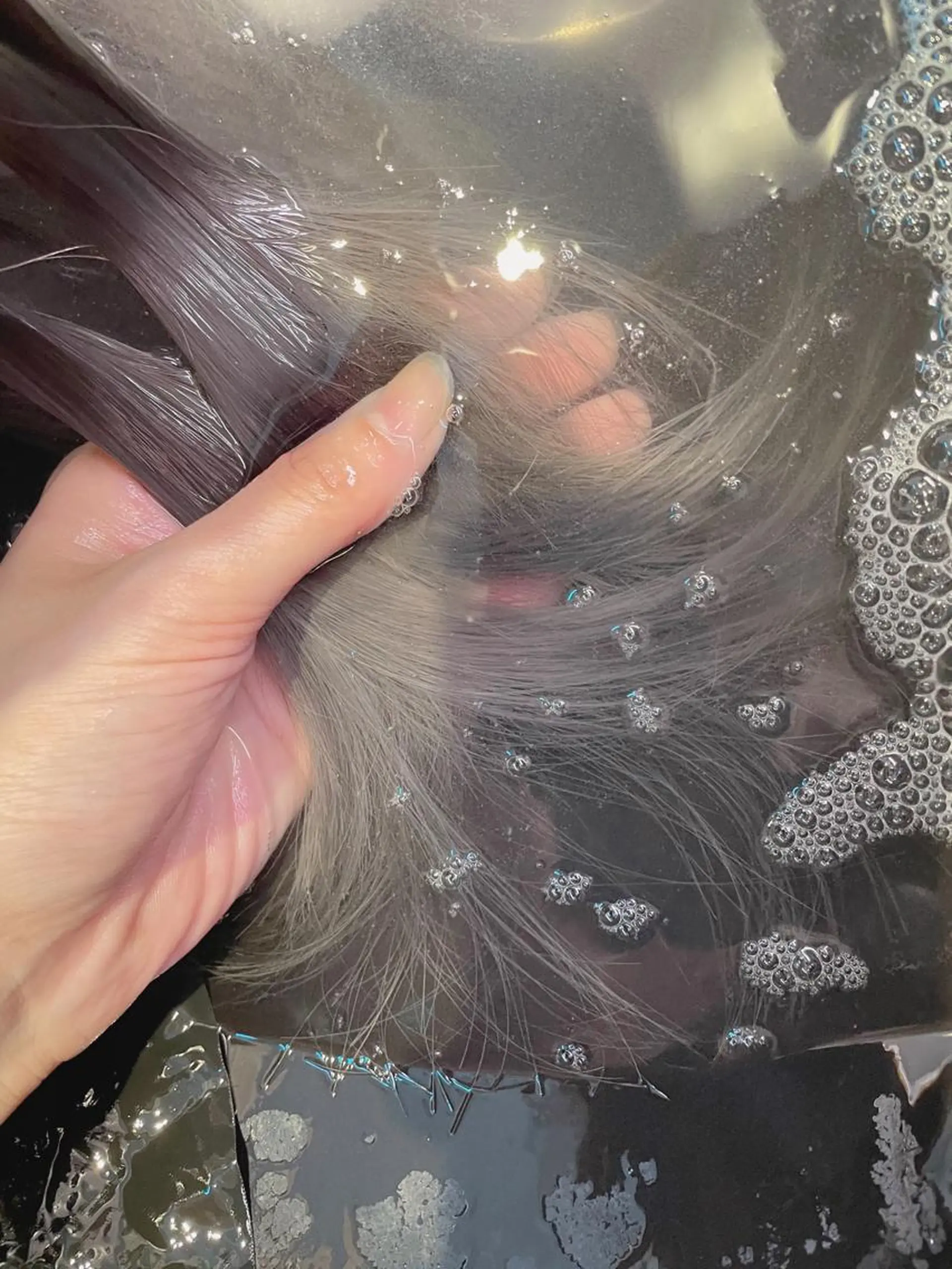ミディアム カラー トリートメント 韓国×網紅ヘア 🤍りん🤍のヘアスタイル