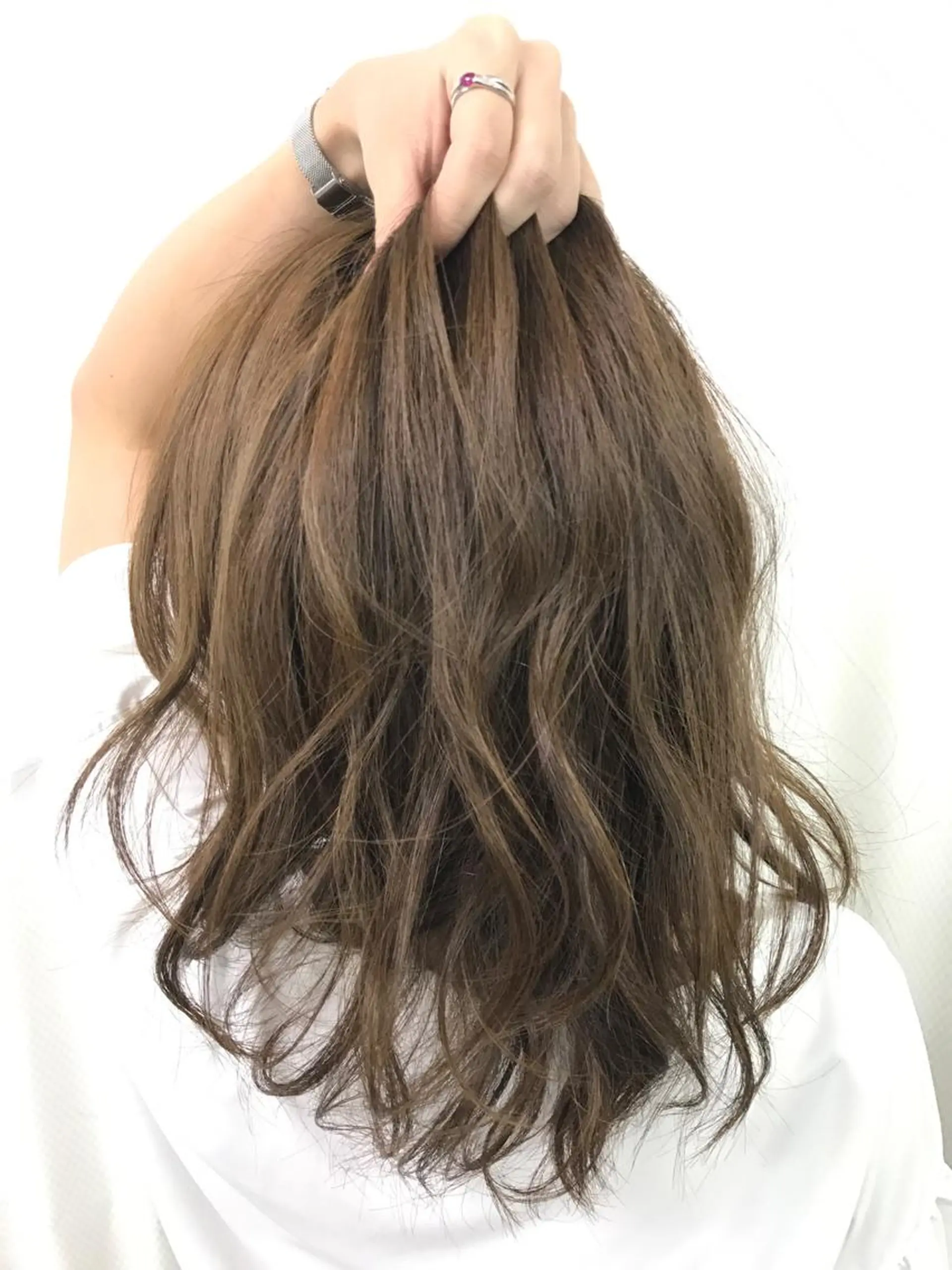 ミディアム ヘアアレンジ 中川 拓弥のヘアスタイル