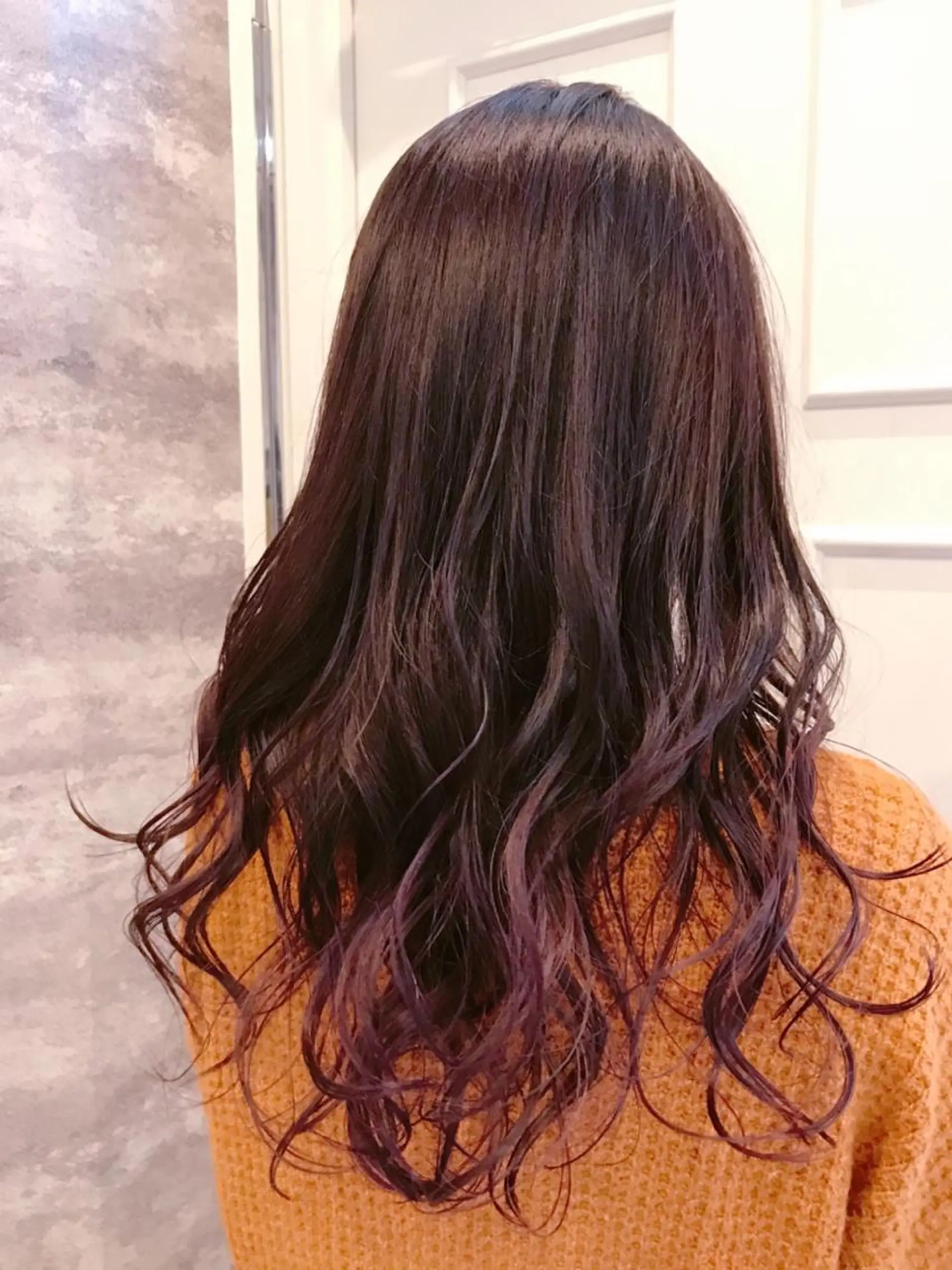 ロング カラー ブラウンカラー ラベンダーカラー 🫟Blanco🫟 Color&Careのヘアスタイル