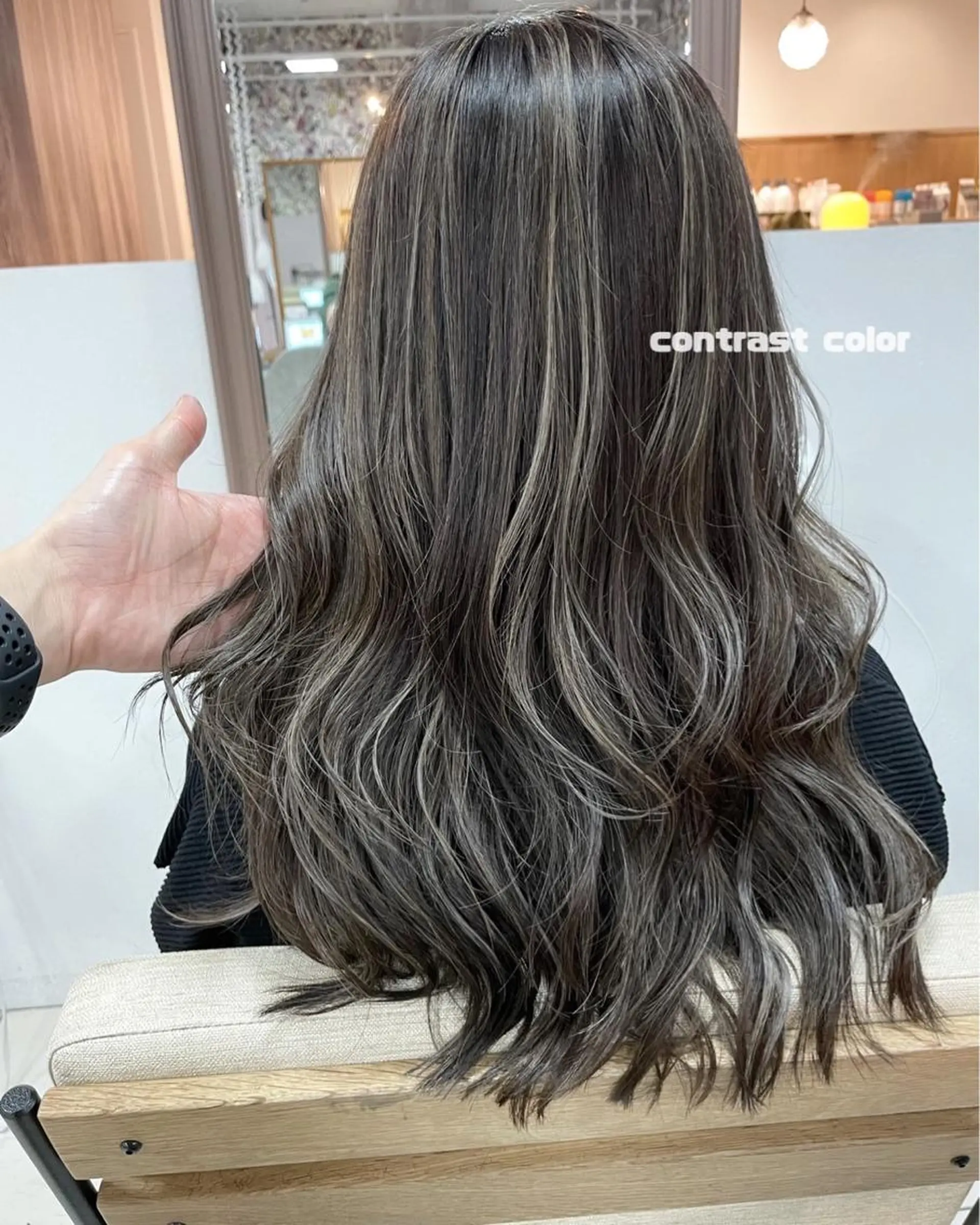 ロング Saako/髪質改善 /耳つぼジュエリーのヘアスタイル