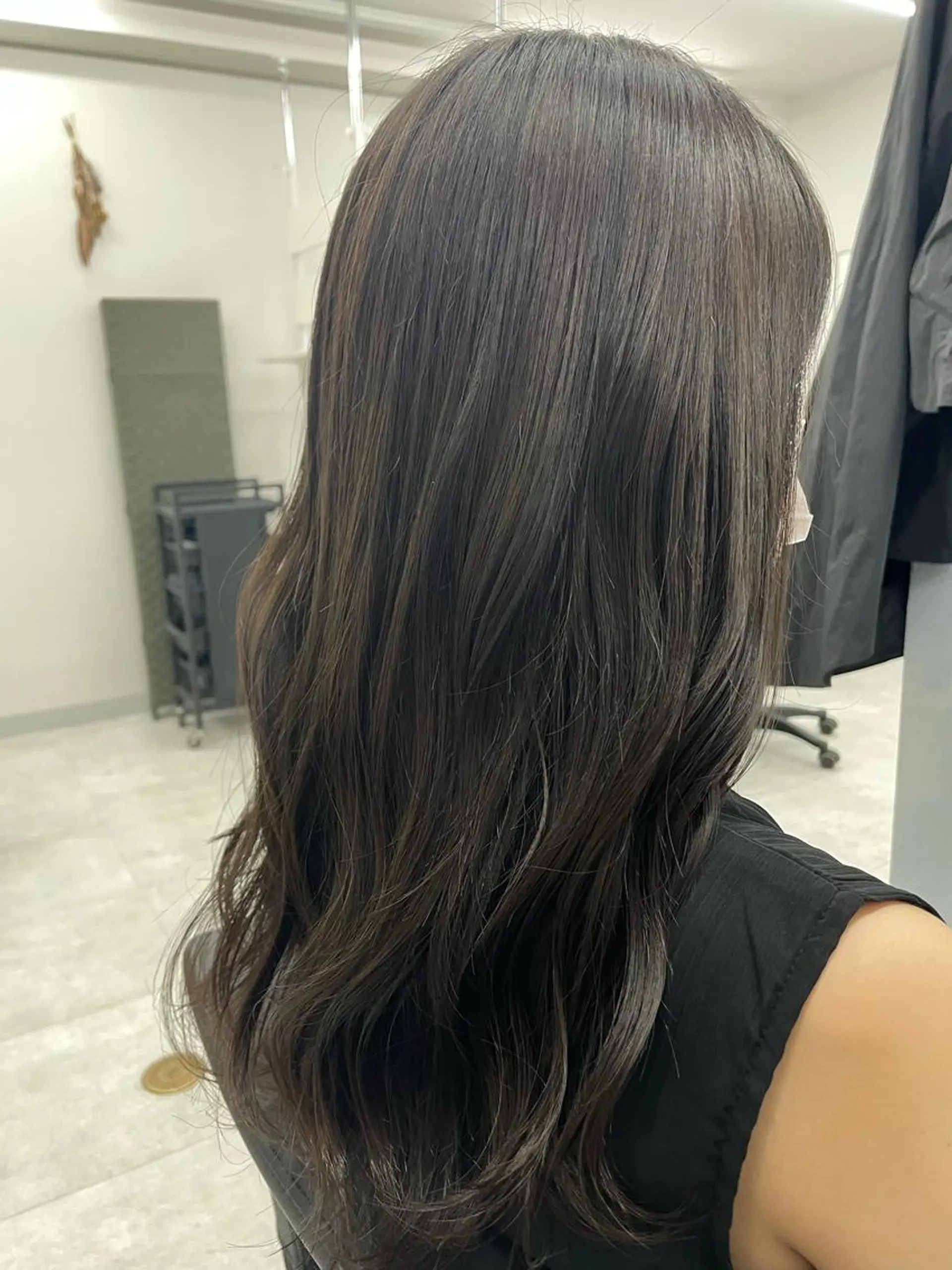 カラー 透明感♡くすみカラー shiori/小岩のヘアスタイル