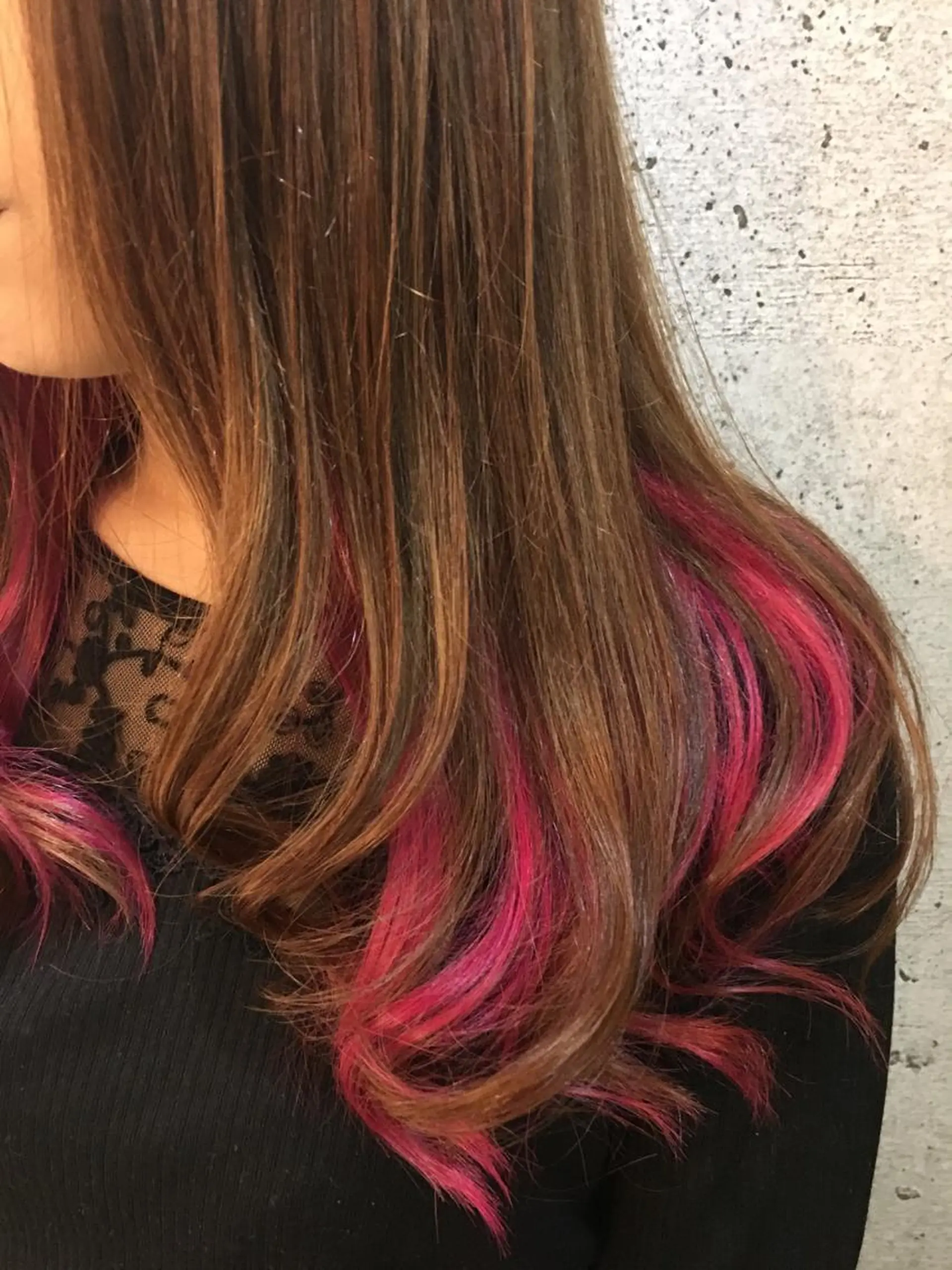 ロング カラー Ando Raycoのヘアスタイル