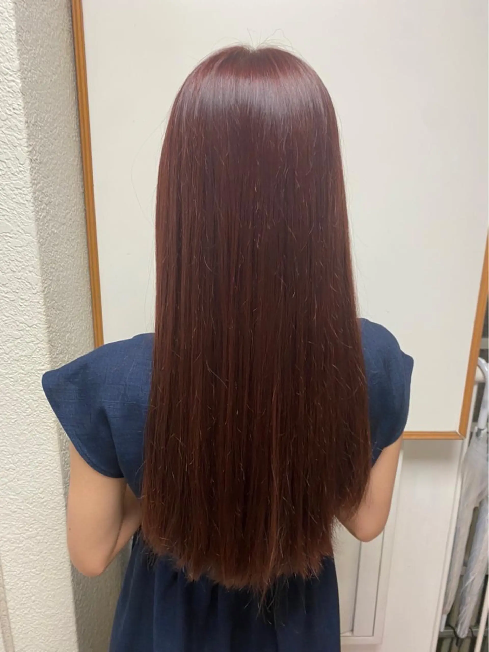 ロング 髪質改善&縮毛矯正 カット/soyaのヘアスタイル