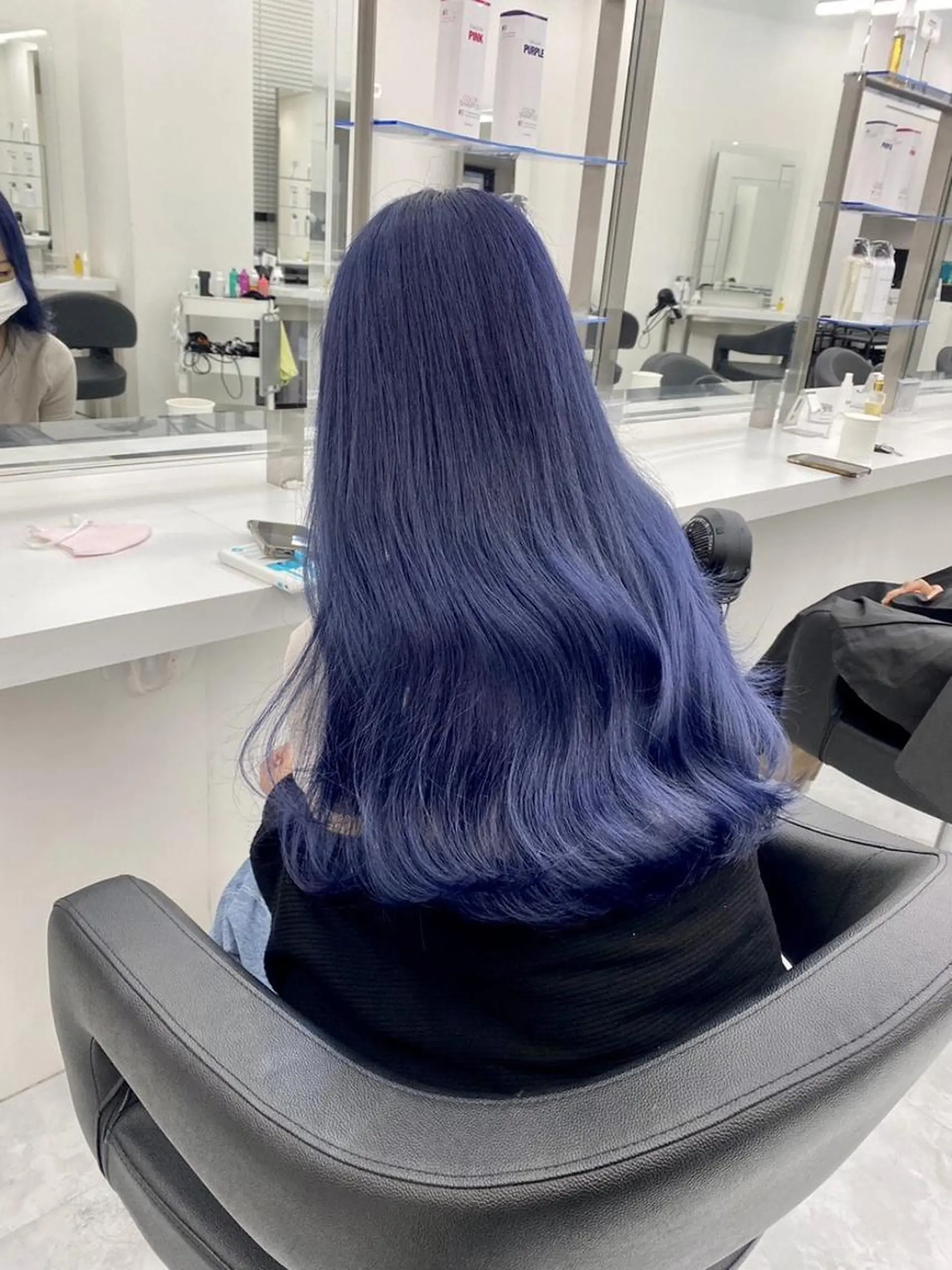 カラー カット ヘアカラー 大人っぽ韓国ヘア 寒色💙yuma💙のヘアスタイル
