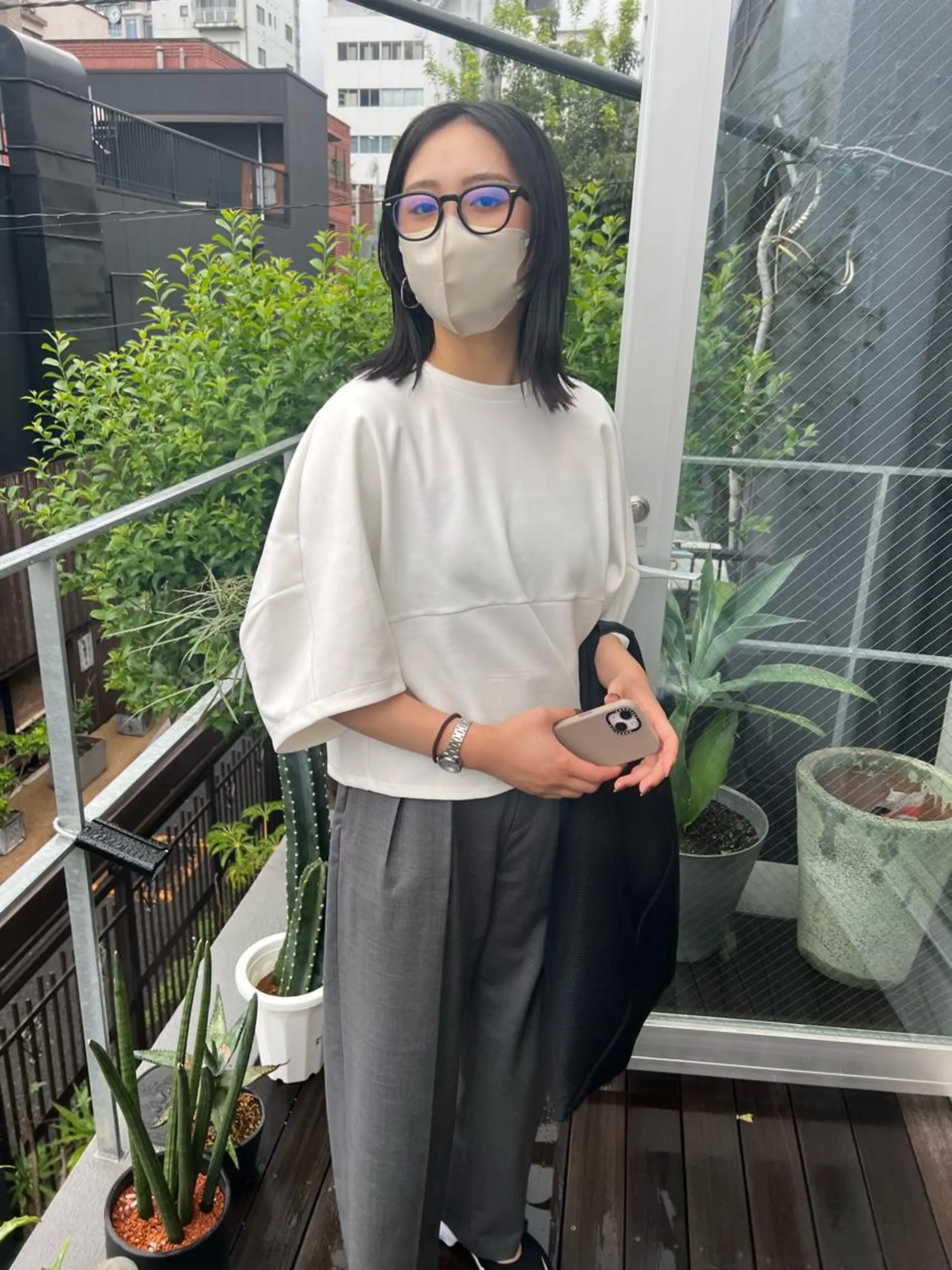 ミディアム レイヤーカット カット ヘアカラー sakoda shunkiのヘアスタイル