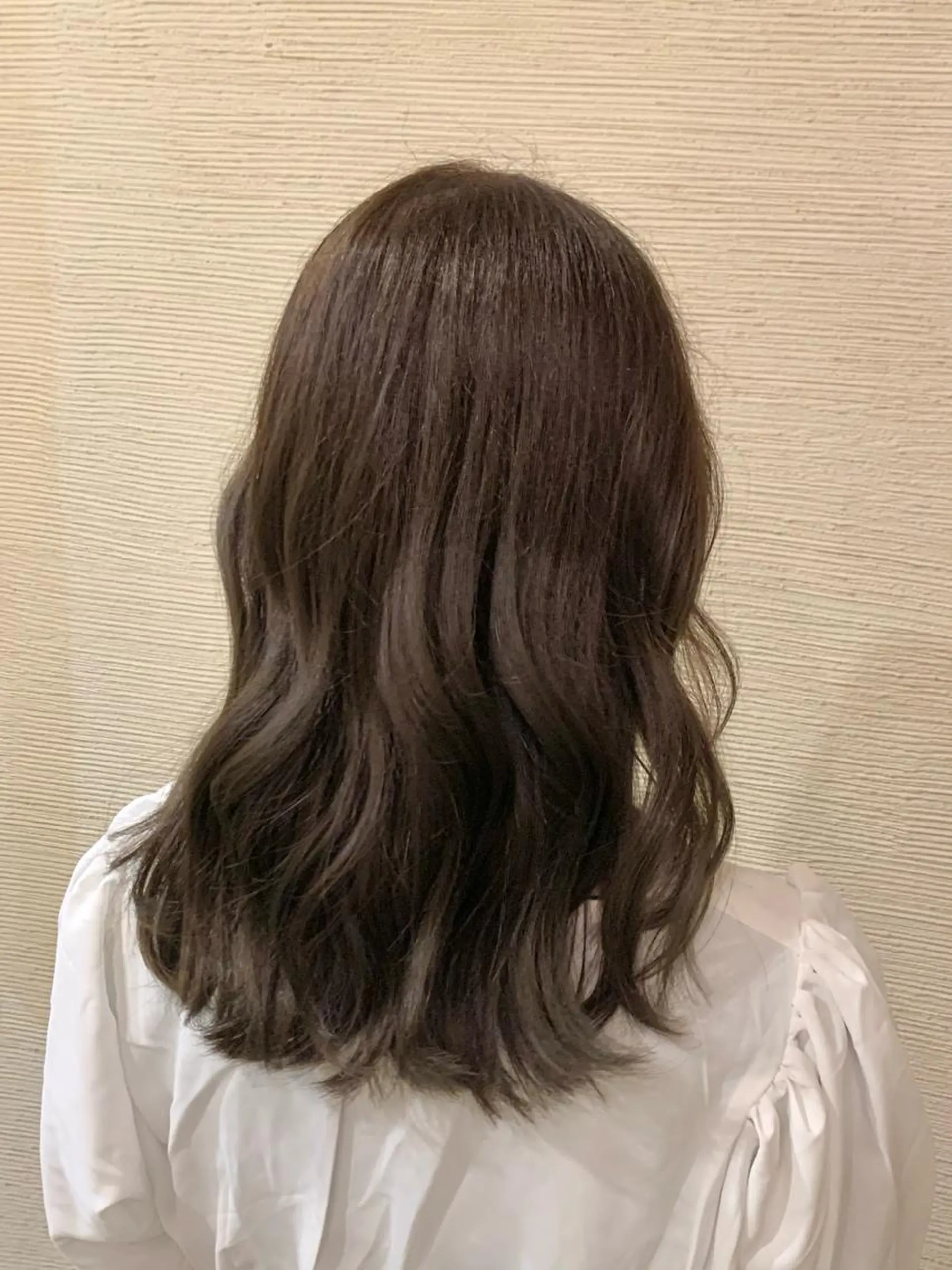 セミロング カラー カット ヘアカラー トリートメント 木村 一葵のヘアスタイル
