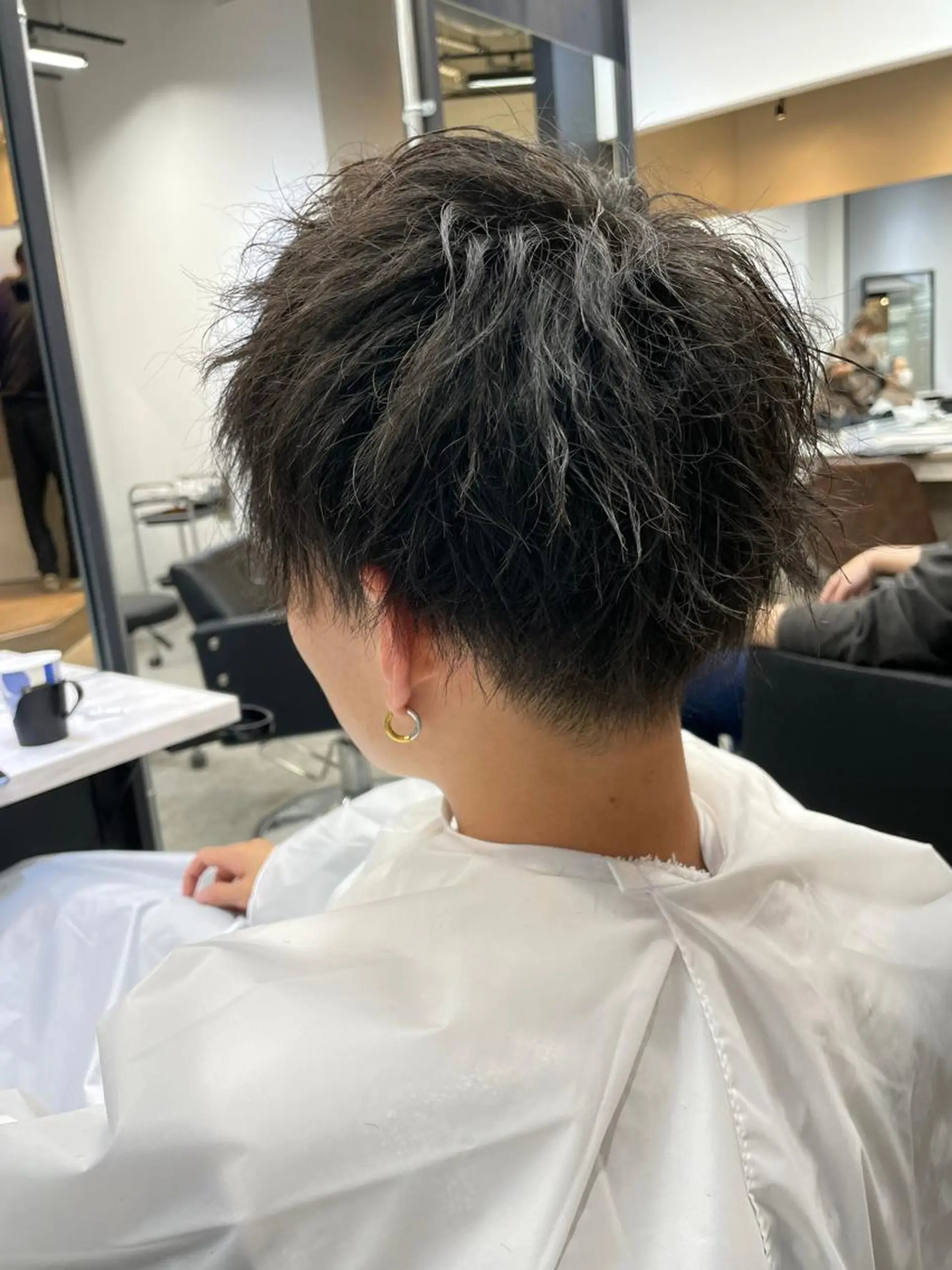 パーマ メンズ カット パーマ 福永速人 /メンズパーマのヘアスタイル