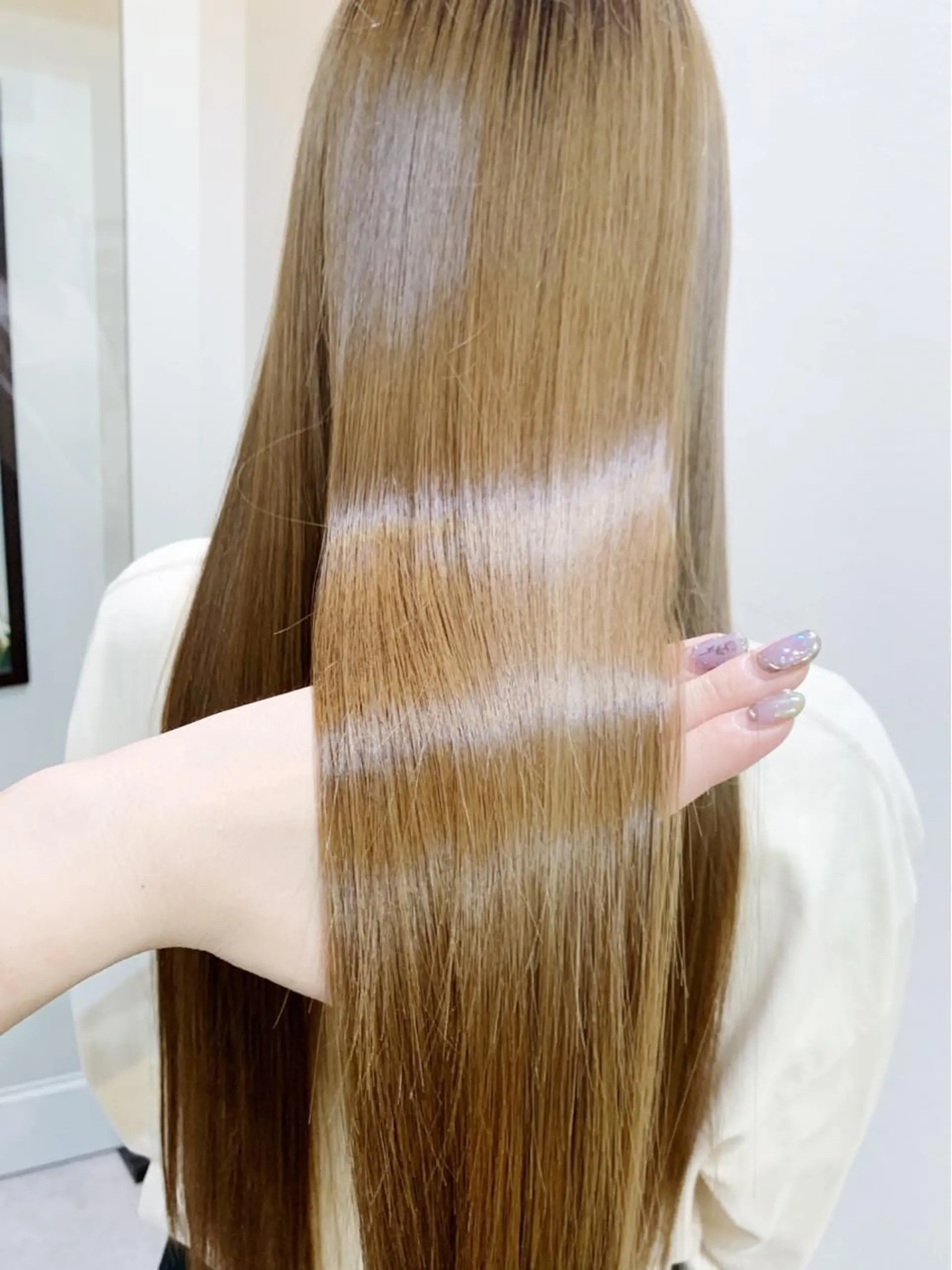 ロング カラー カット ヘアカラー トリートメント 酸熱トリートメント/ 髪質改善🌟玉井香奈のヘアスタイル