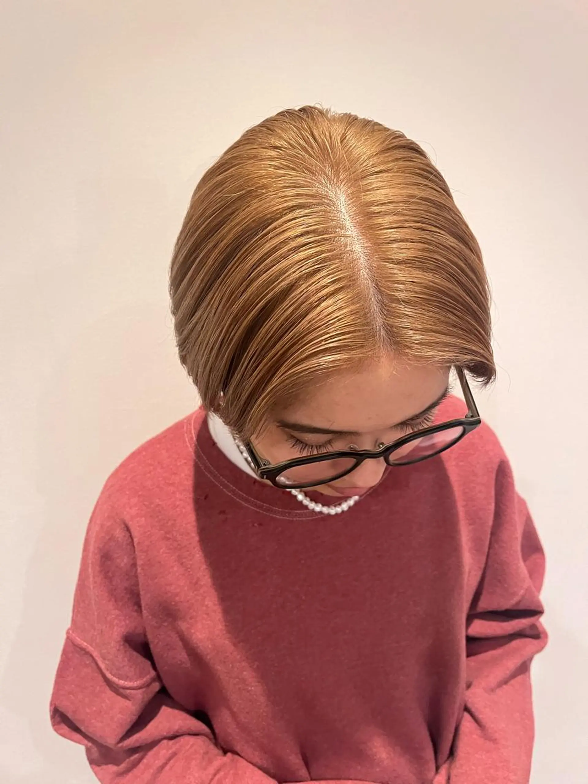 ショート カラー HOM所属・HOM chisaのヘアスタイル