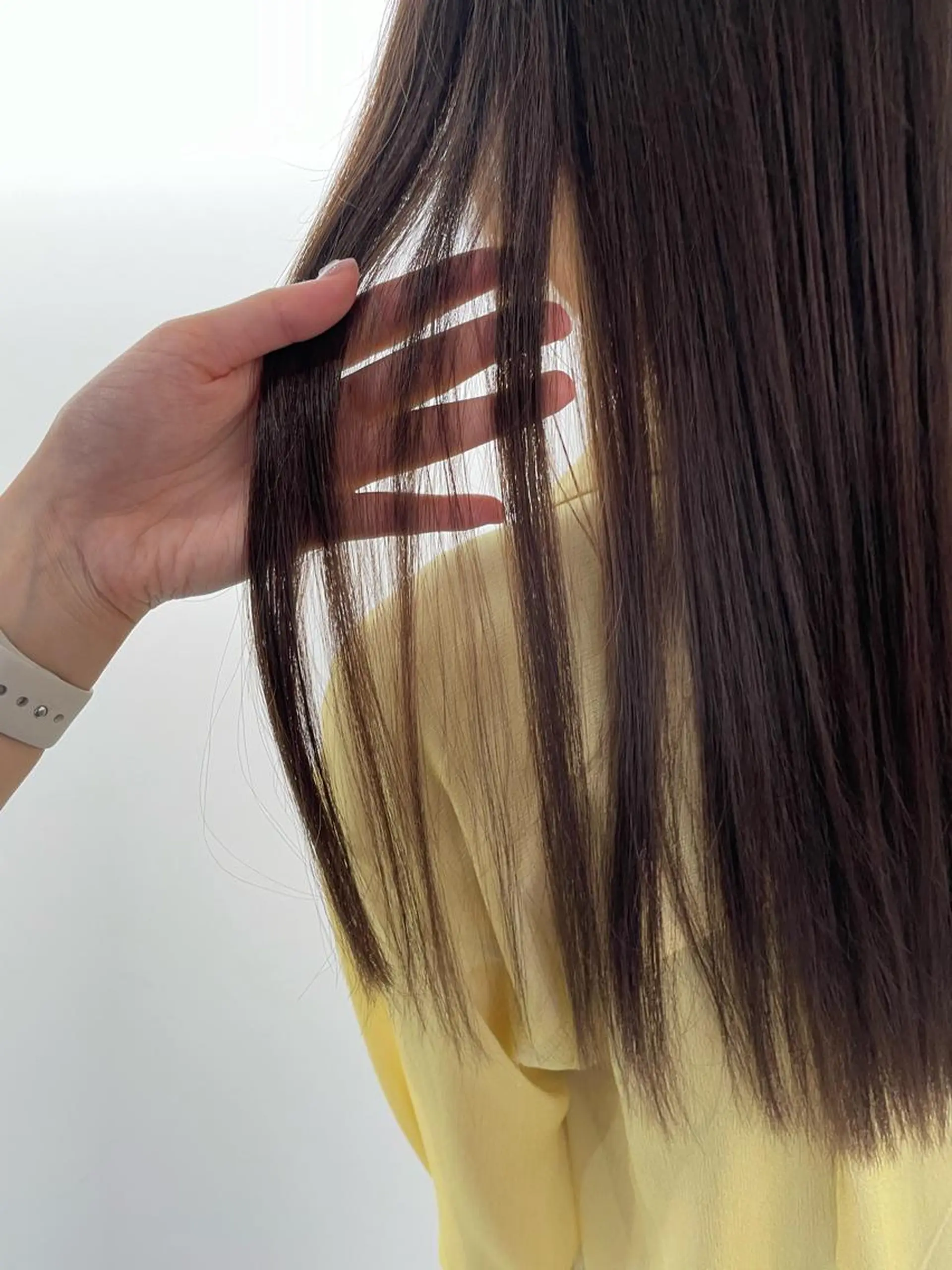 ロング カラー カット ヘアカラー 韓国×網紅ヘア 🤍りん🤍のヘアスタイル