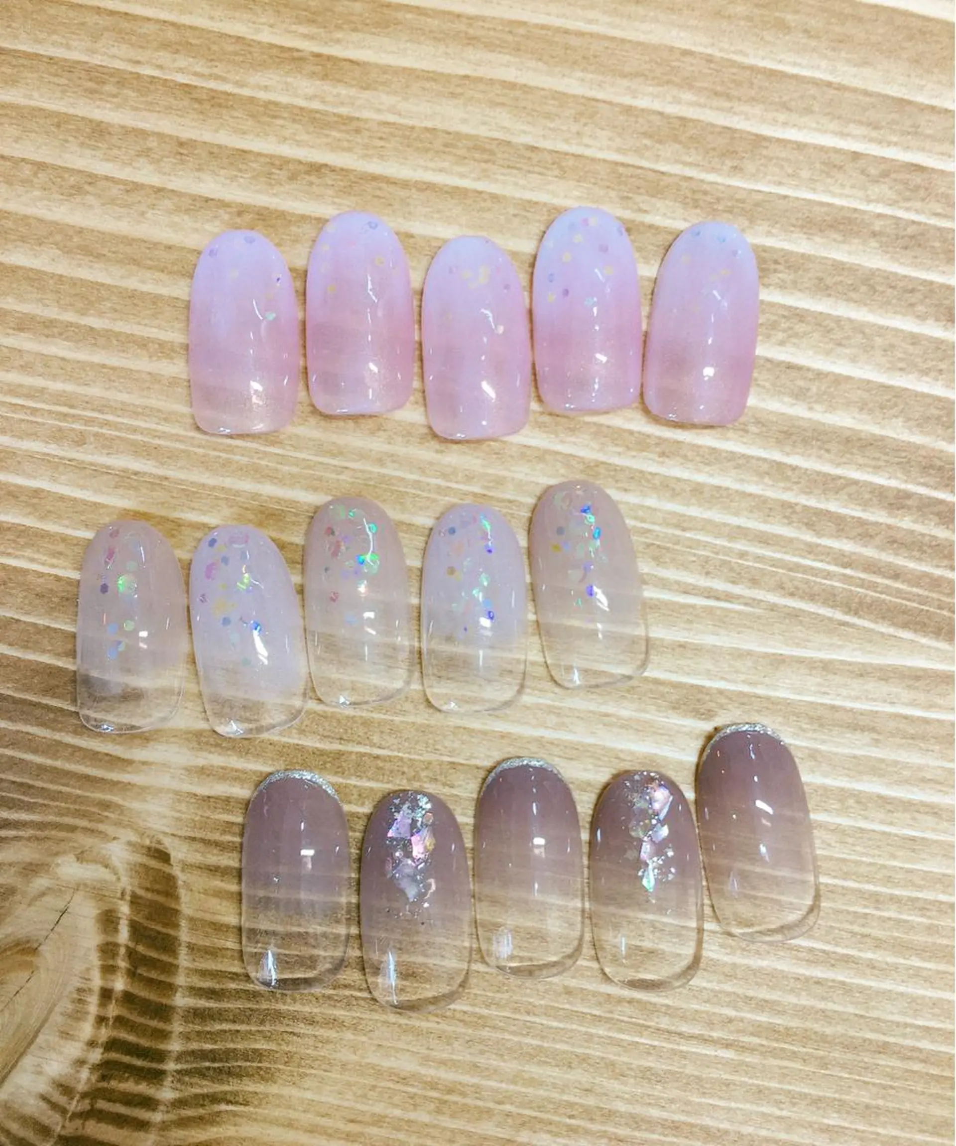 ネイル フットネイル ラメ(グリッター) ラメグラデーション ミラーネイル ニュアンスネイル nailroom OHANA🌴のネイルデザイン