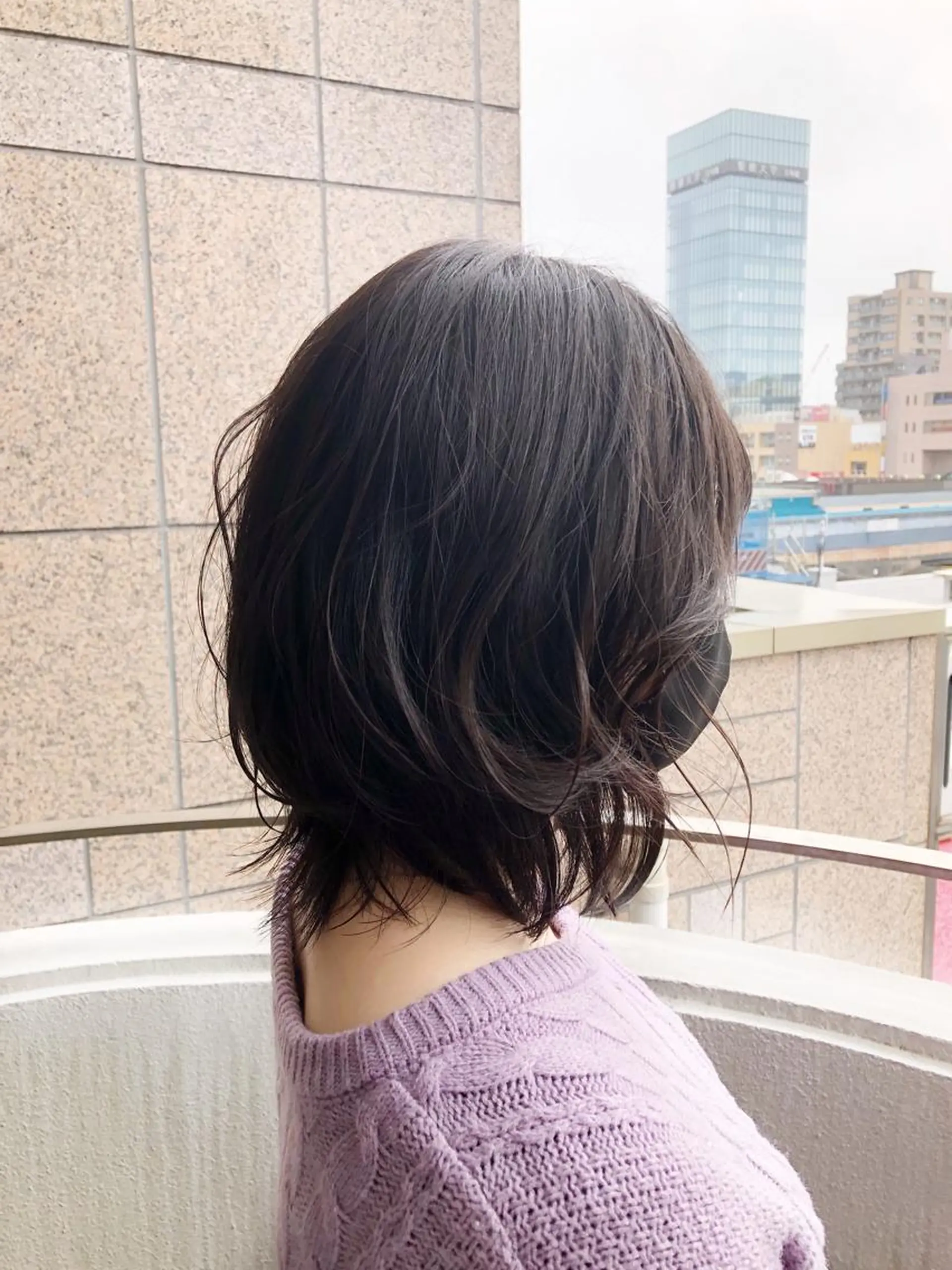 ミディアム カラーアンドケアリタ kitamuuuのヘアスタイル