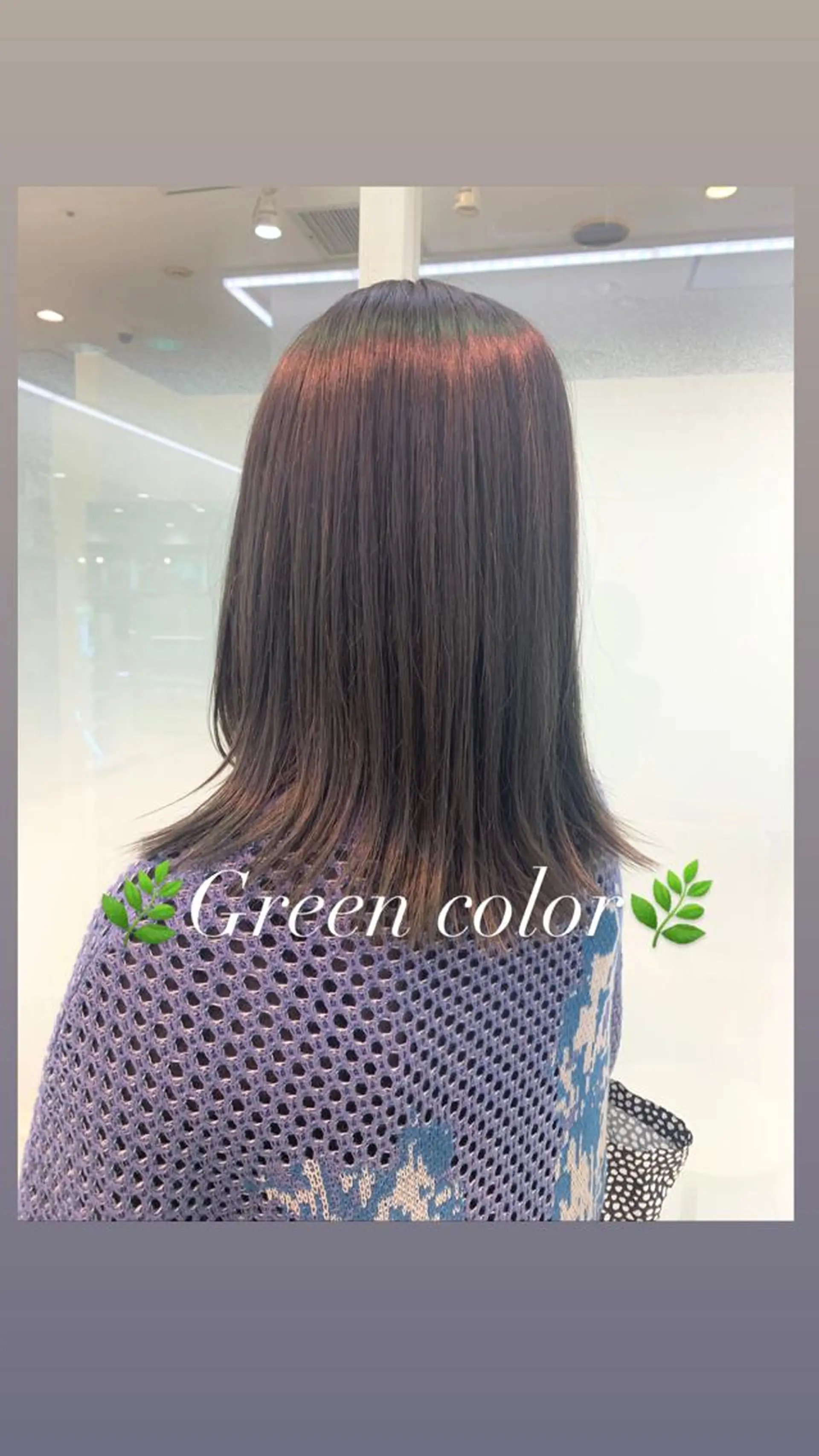 セミロング カラー カット ヘアカラー トリートメント 似合わせカラー/艶 髪質改善/ヨシザキのヘアスタイル